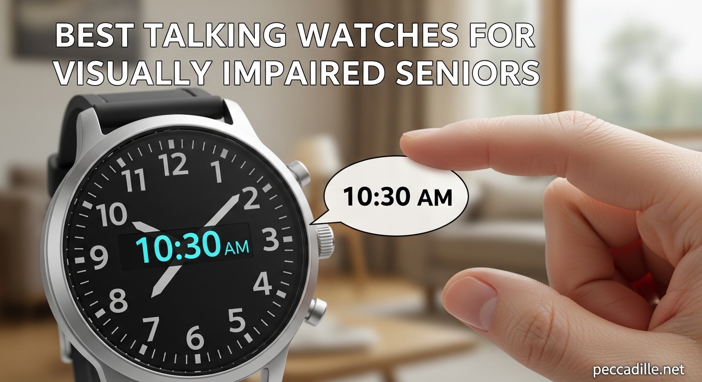 Best Talking Watches for Visually Impaired Seniors