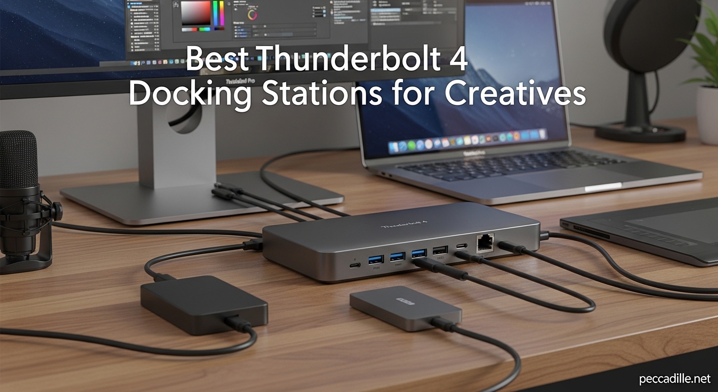 Best Thunderbolt 4 Docking Stations for Creatives