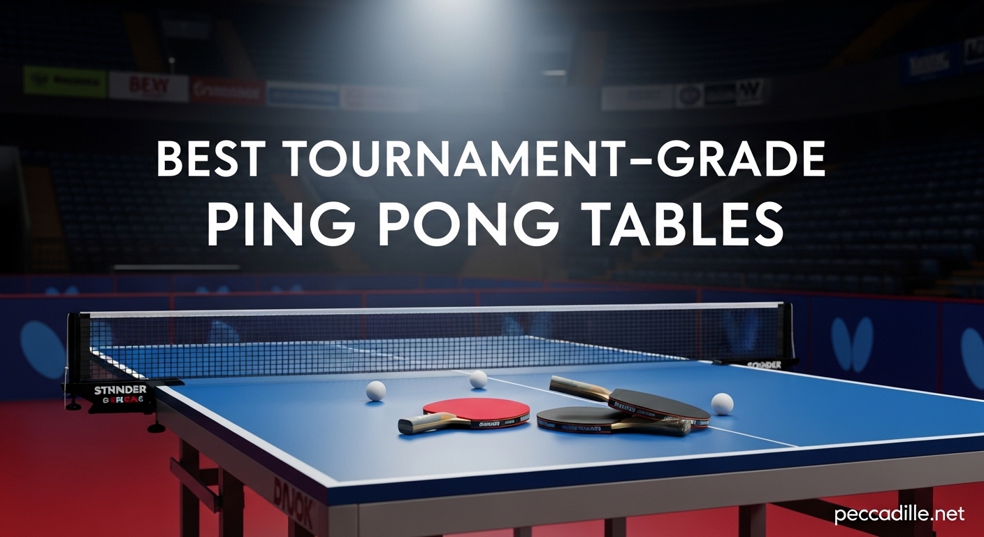 Best Tournament-Grade Ping Pong Tables