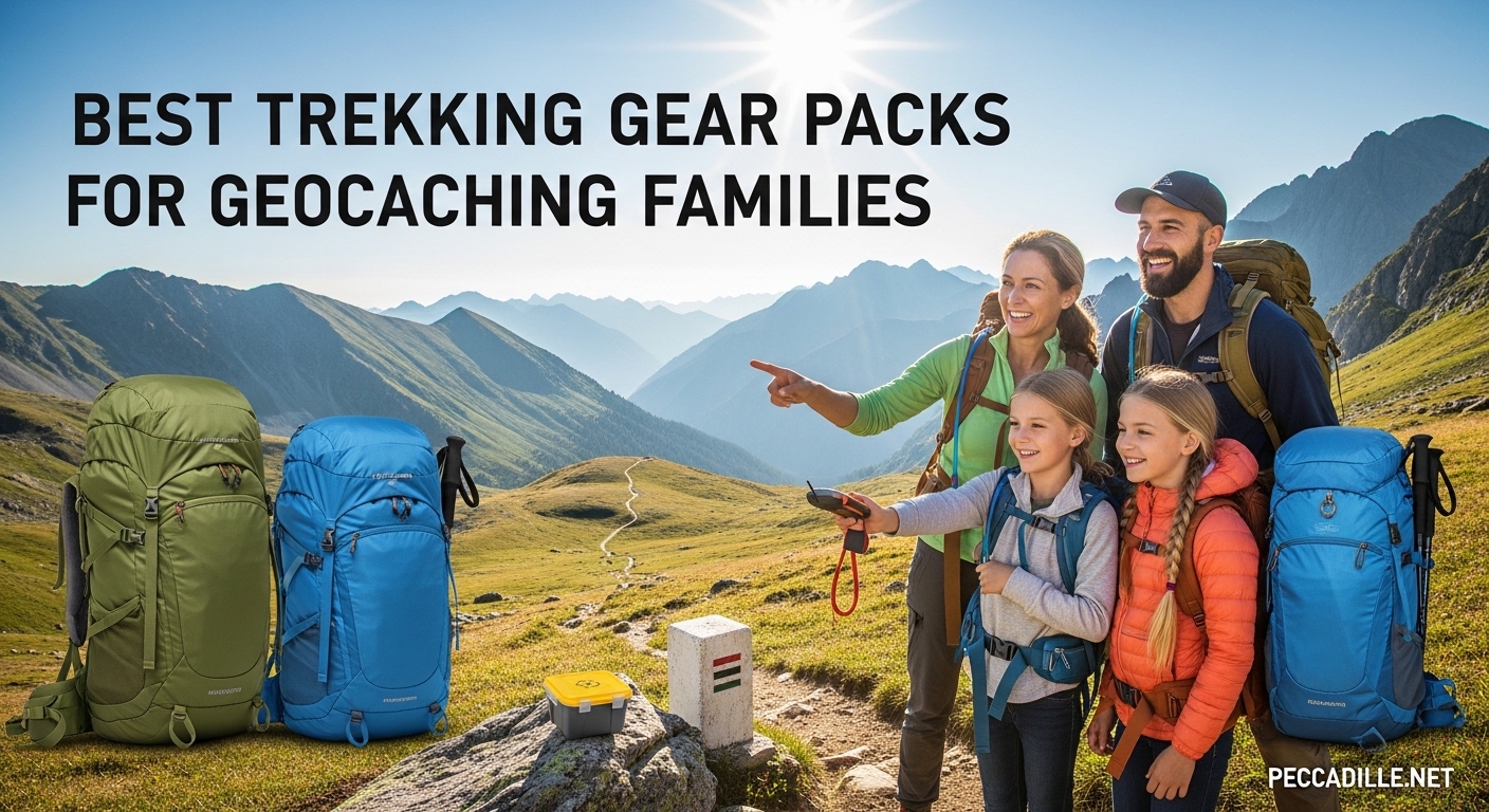 Best Trekking Gear Packs for Geocaching Families
