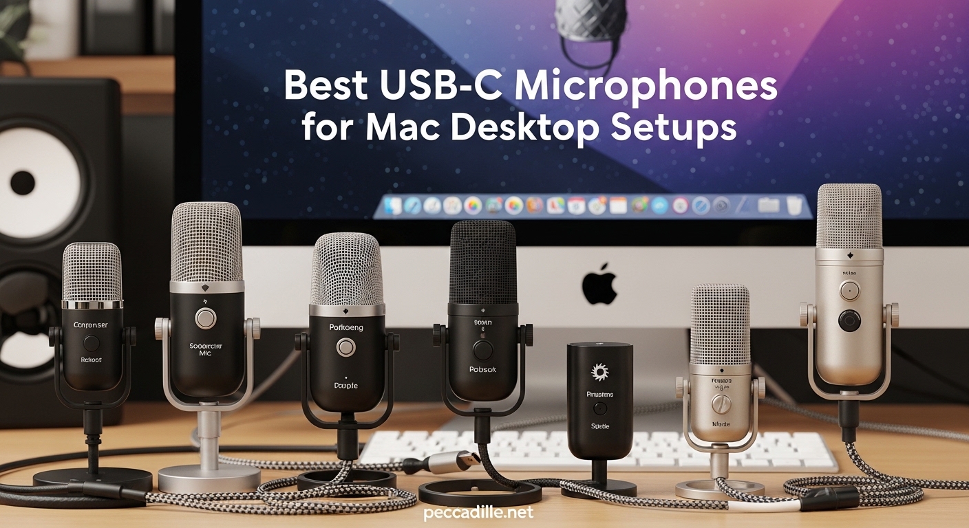 Best USB-C Microphones for Mac Desktop Setups