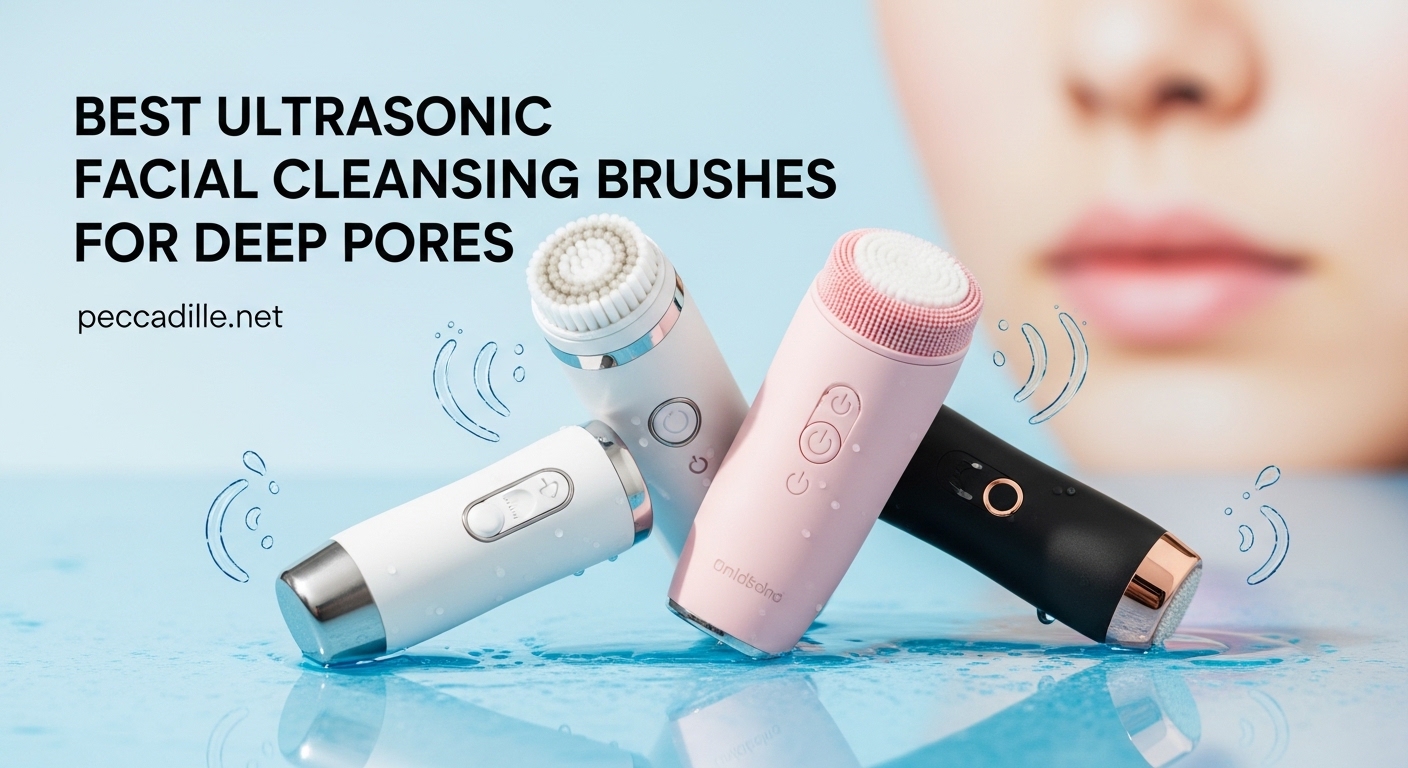 Best Ultrasonic Facial Cleansing Brushes for Deep Pores
