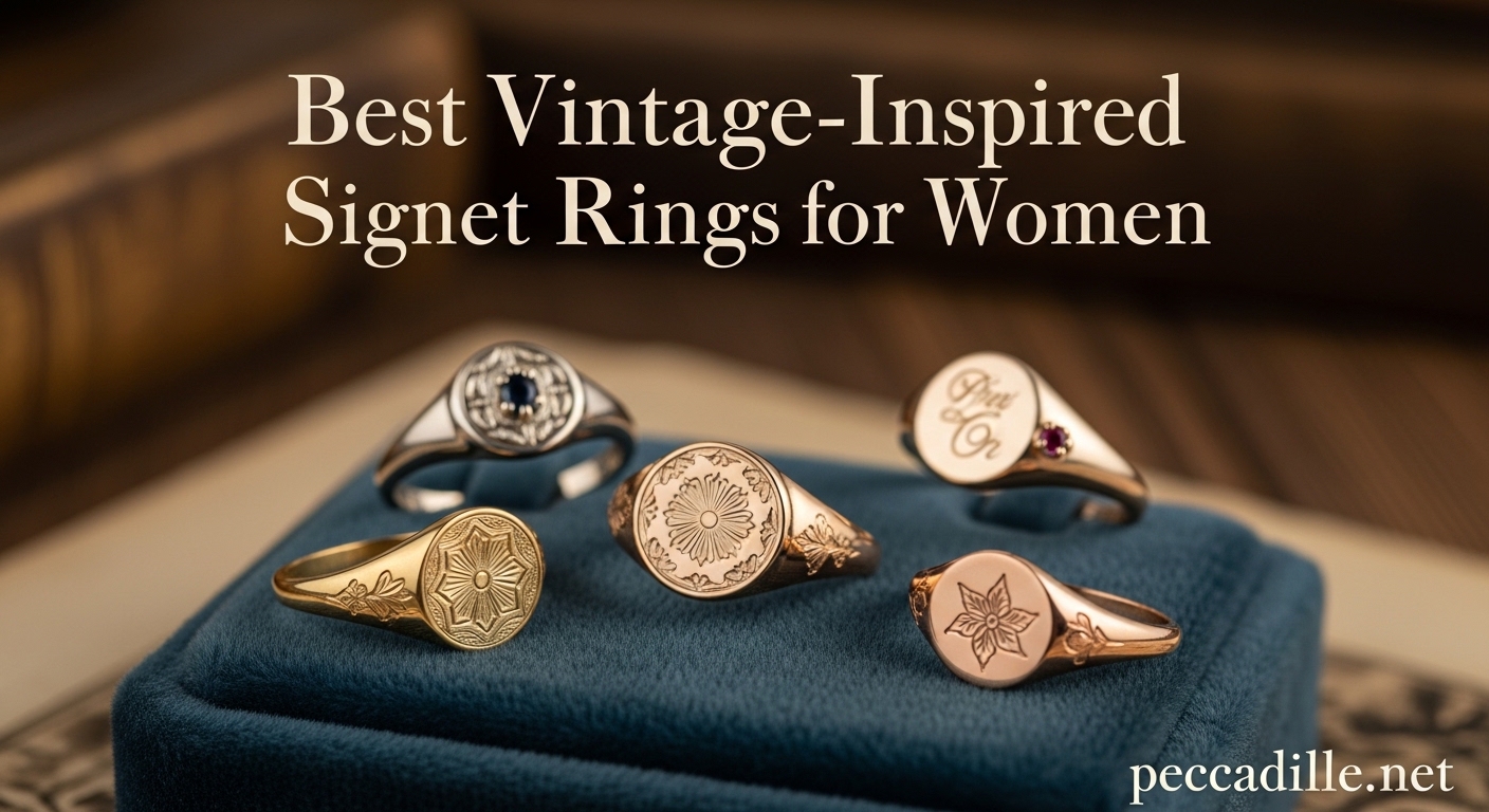 Best Vintage-Inspired Signet Rings for Women