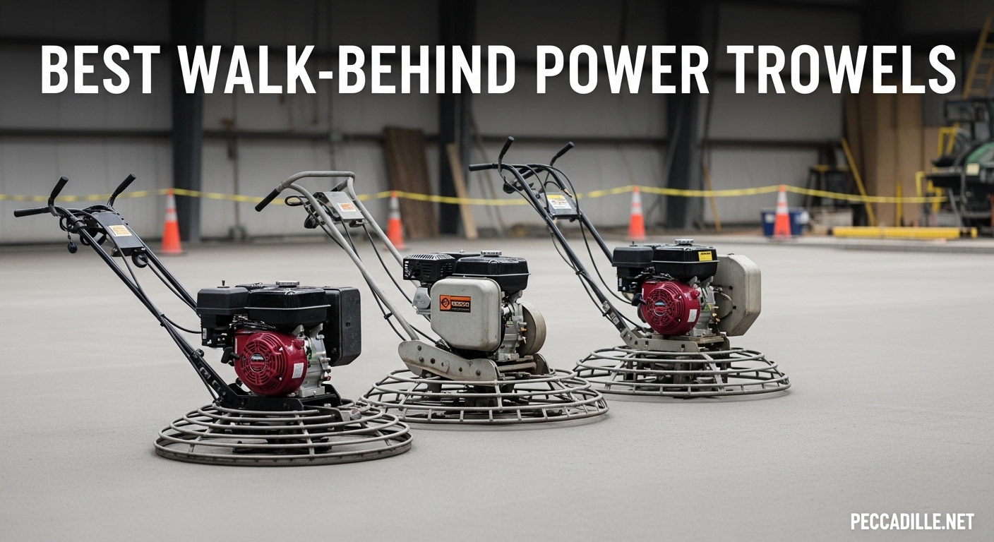 Best Walk-Behind Power Trowels