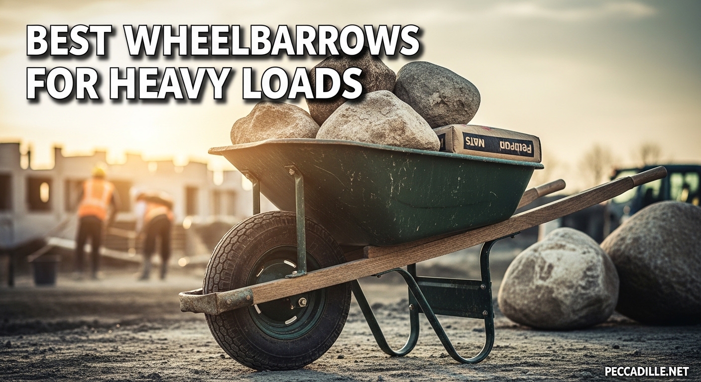 Best Wheelbarrows for Heavy Loads