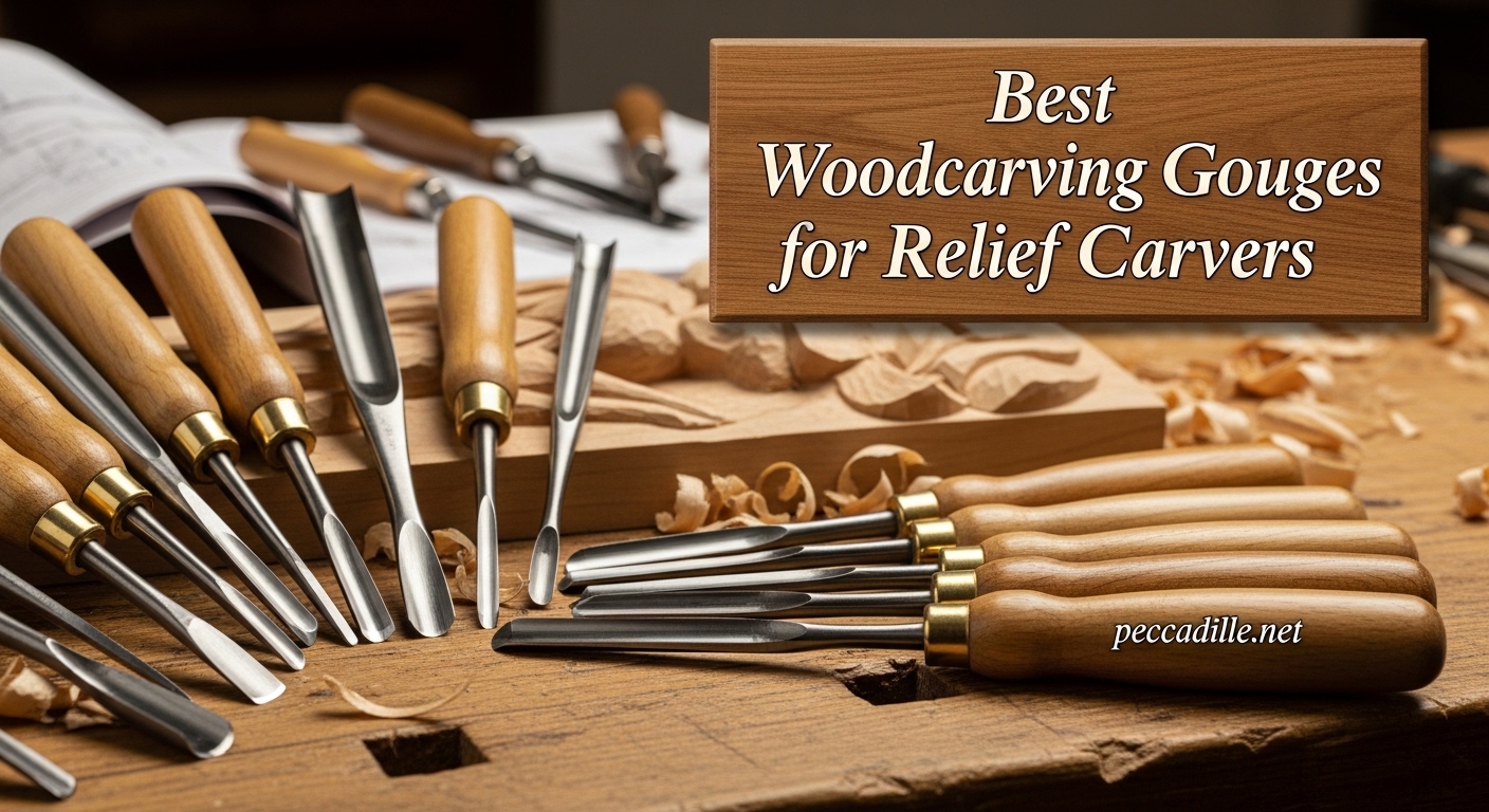 Best Woodcarving Gouges for Relief Carvers
