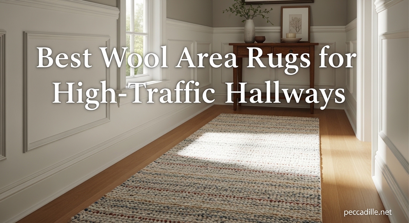Best Wool Area Rugs for High-Traffic Hallways
