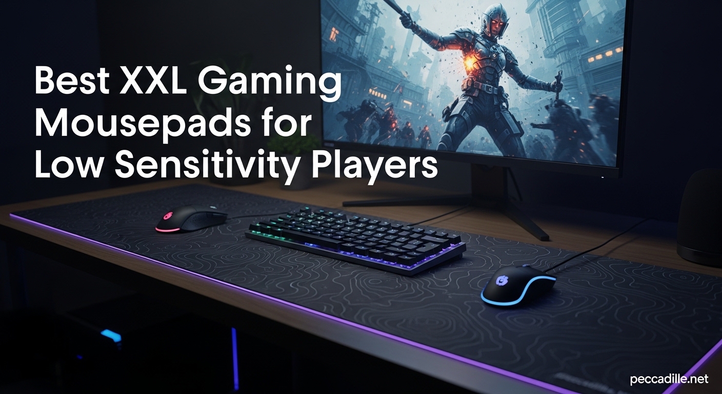 Best XXL Gaming Mousepads for Low Sensitivity Players