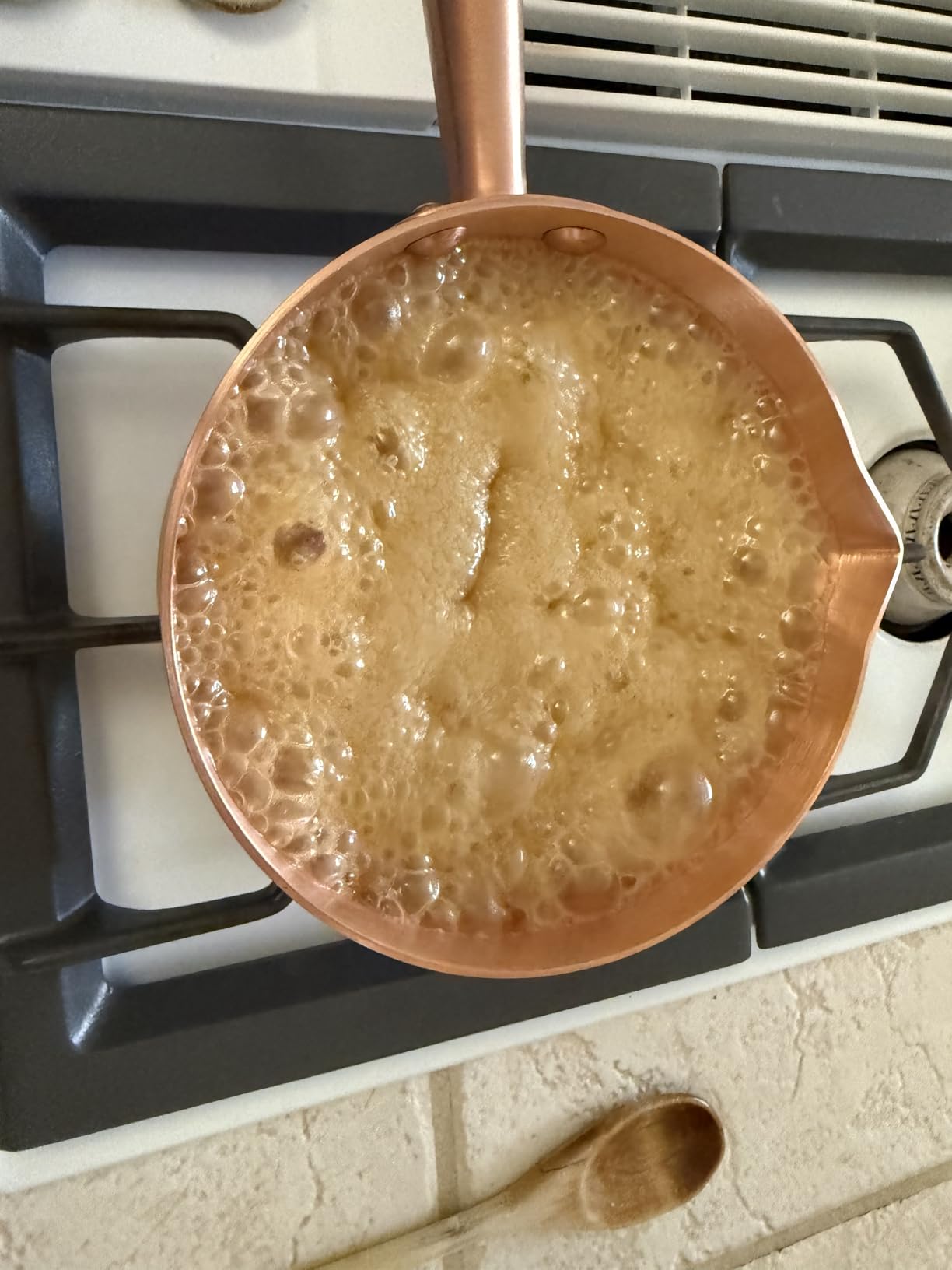 Mauviel M'Passion Copper Sugar & Caramel Sauce Pan, 1.9-qt, Made In France customer photo 1