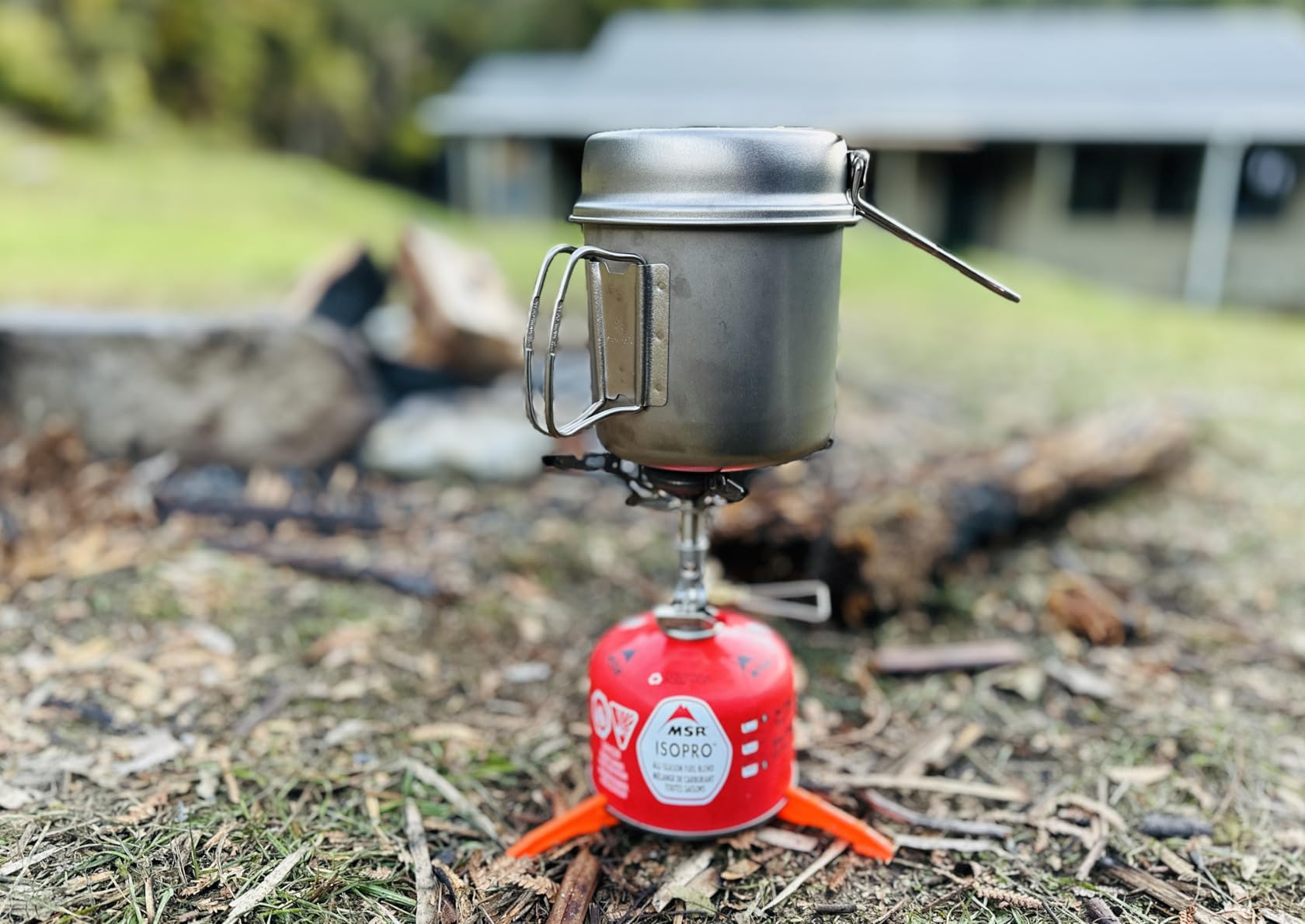 Snow Peak Trek Series Backpacking/Camping Cookware Sets, Trek 1400 Pot & Pan, 47.3 fl oz customer photo 1