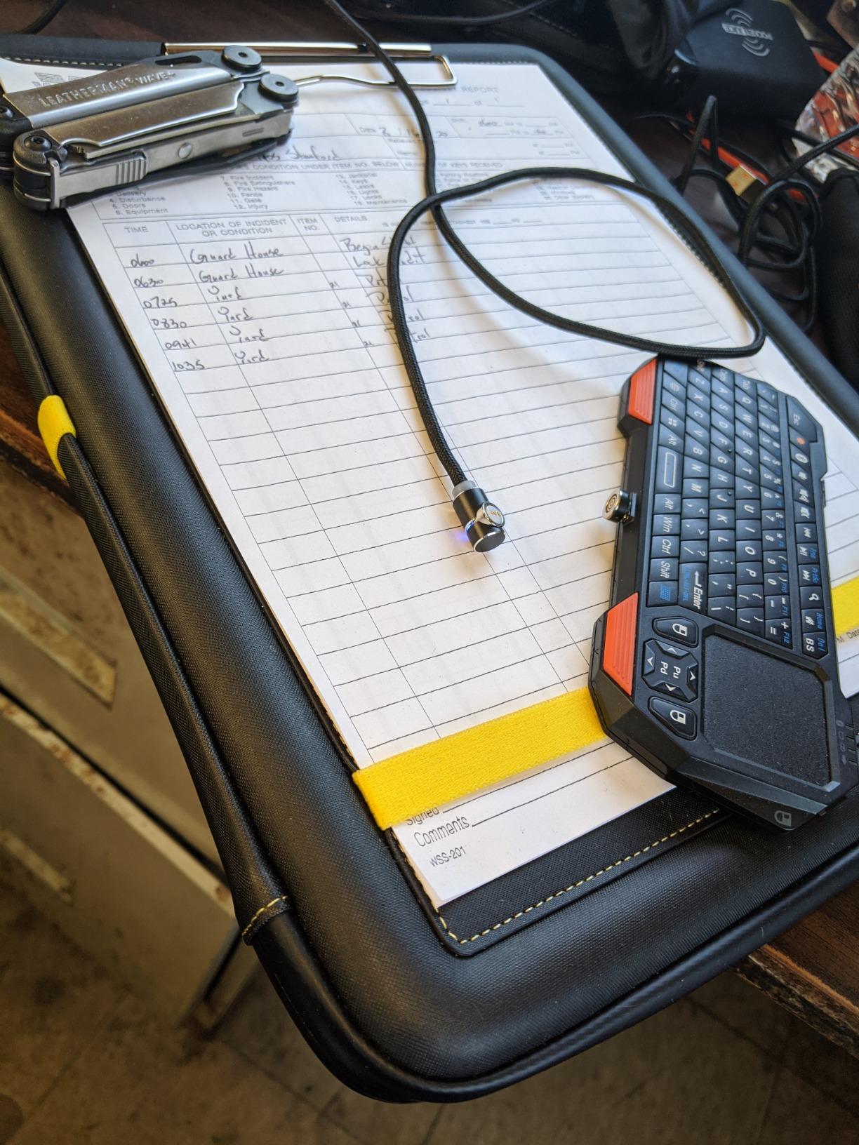 Weatherproof Field Desk, 9.75