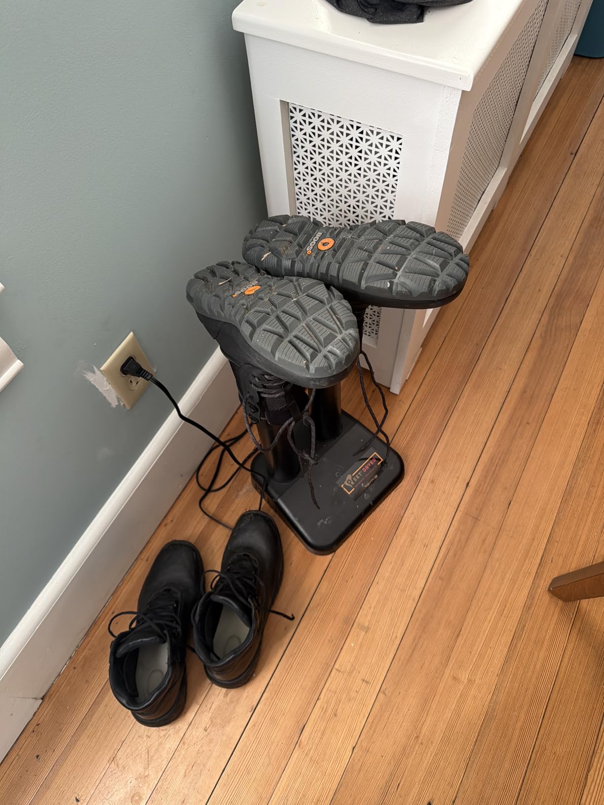 PEET, Original Dryer, Electric Shoe Dryer, Work Boots, Outdoor Gear, Athletic Gear, Silent, Energy-Efficient, Made in USA customer photo 1