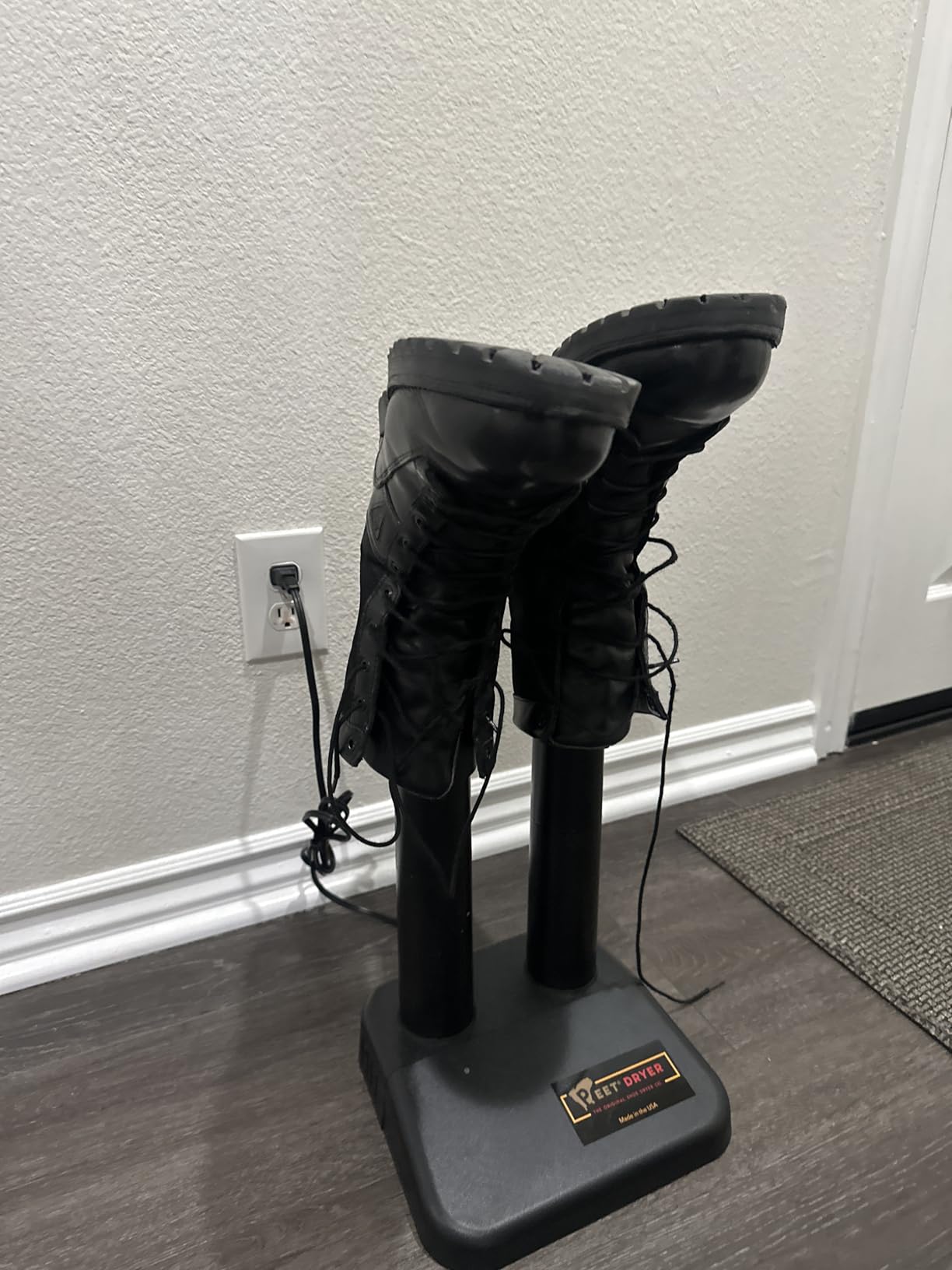 PEET, Original Dryer, Electric Shoe Dryer, Work Boots, Outdoor Gear, Athletic Gear, Silent, Energy-Efficient, Made in USA customer photo 2
