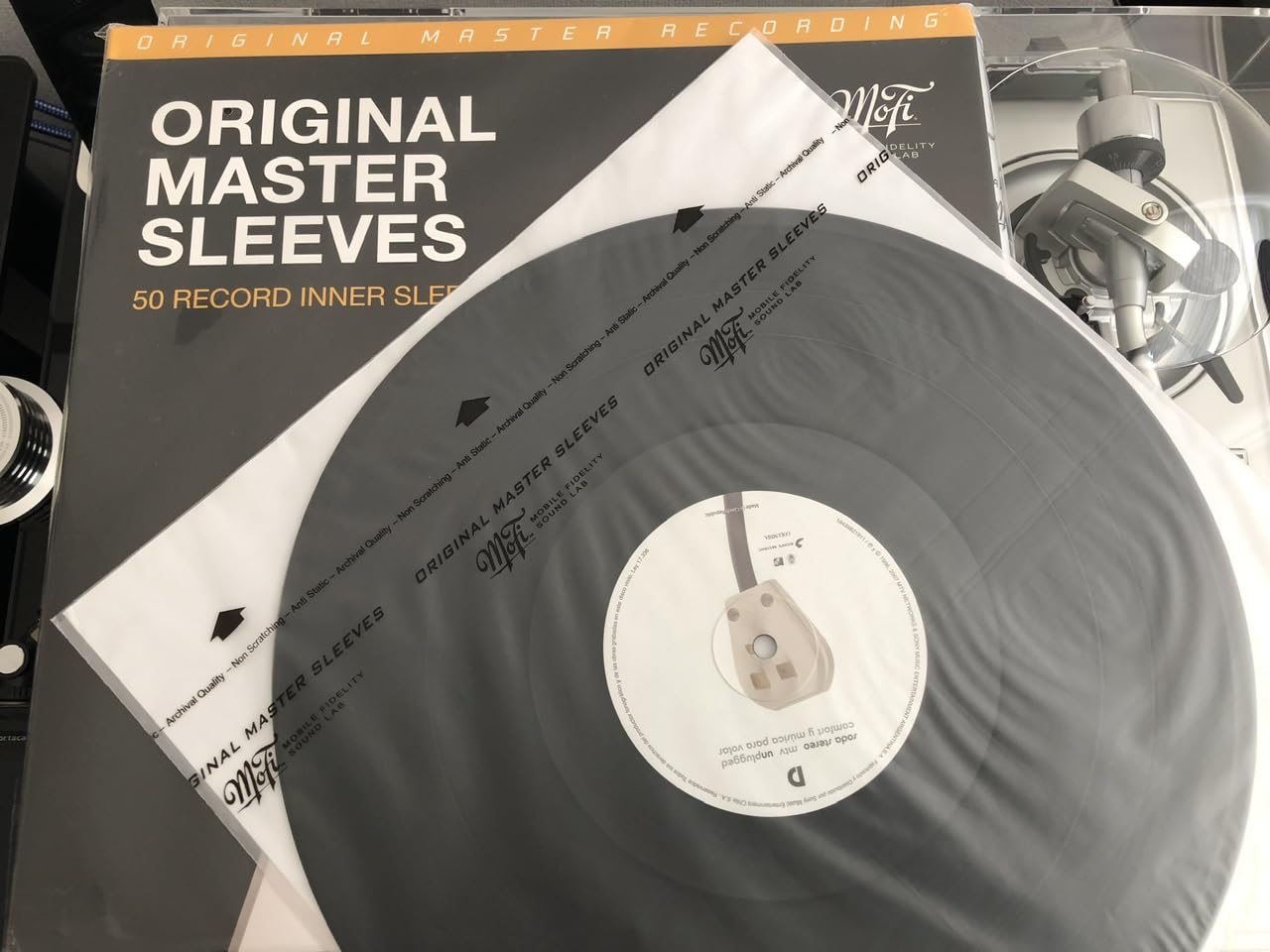 Mobile Fidelity Sound Lab - Original Master Record Inner Sleeves (50pk) - MOFI MFSL customer photo 1