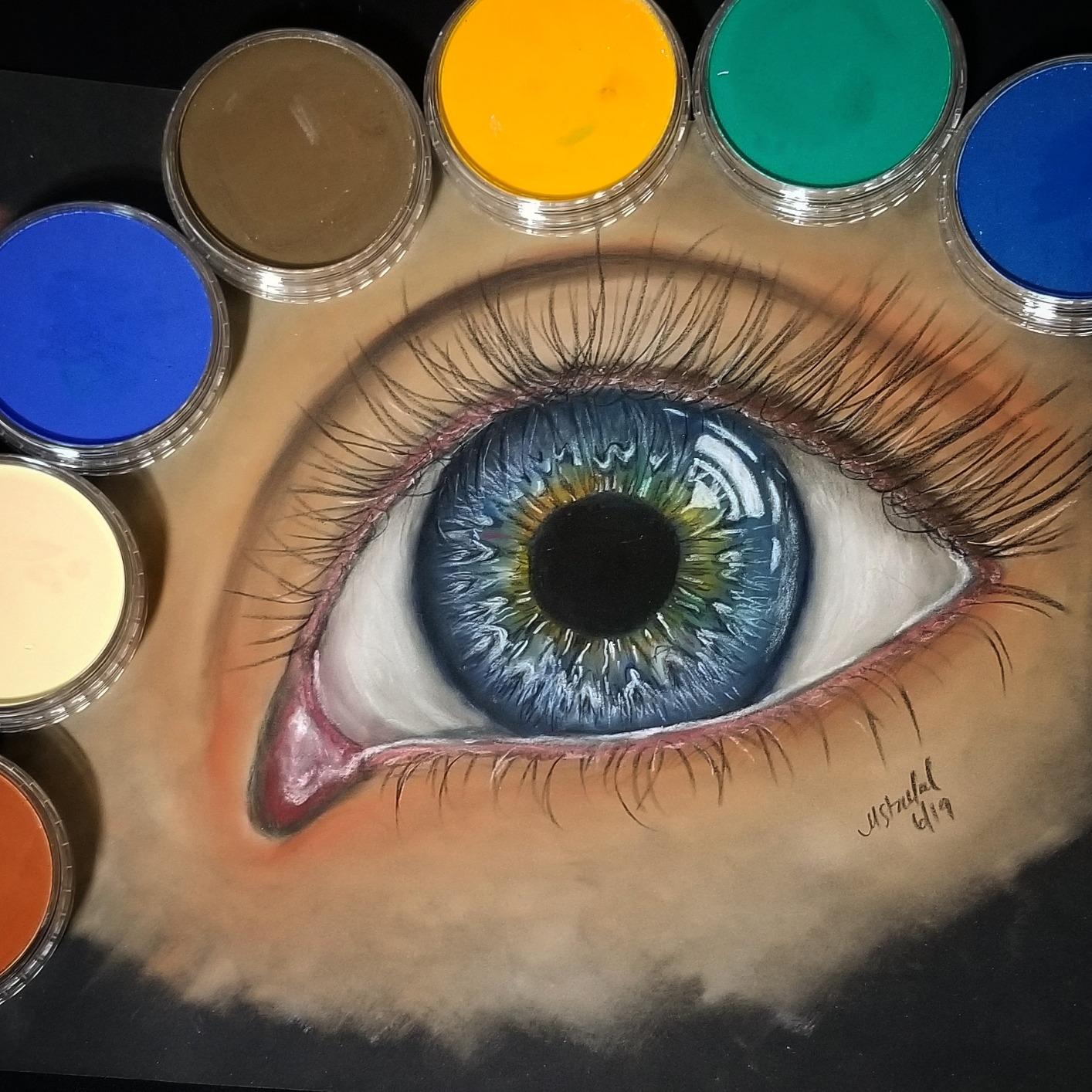 PanPastel Artist Pastels by GOLDEN, Painting Set, 20 Color, Professional Artist Pastels, Unique Pan Format (cake-like) customer photo 2