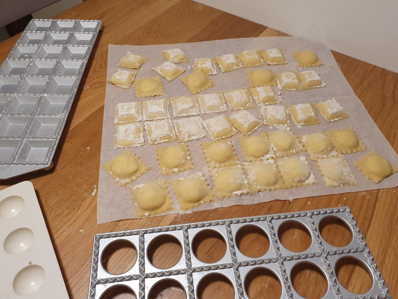 Ravioli Maker by Cucina Pro - Includes Tray and Press Tool - Makes 12 Italian, Authentic Raviolis at a Time, XL 1 3/4 Inch Squares, Easy to Use Pasta Maker Kit customer photo 1