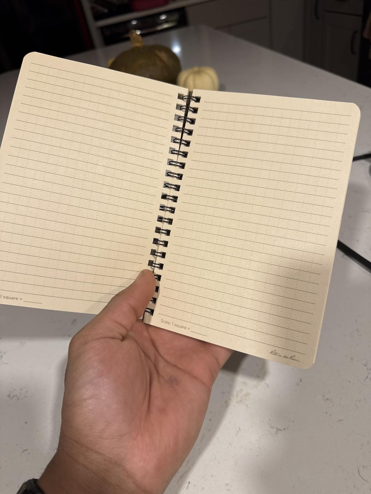 Rite in the Rain Weatherproof Side Spiral Notebook, 4.625