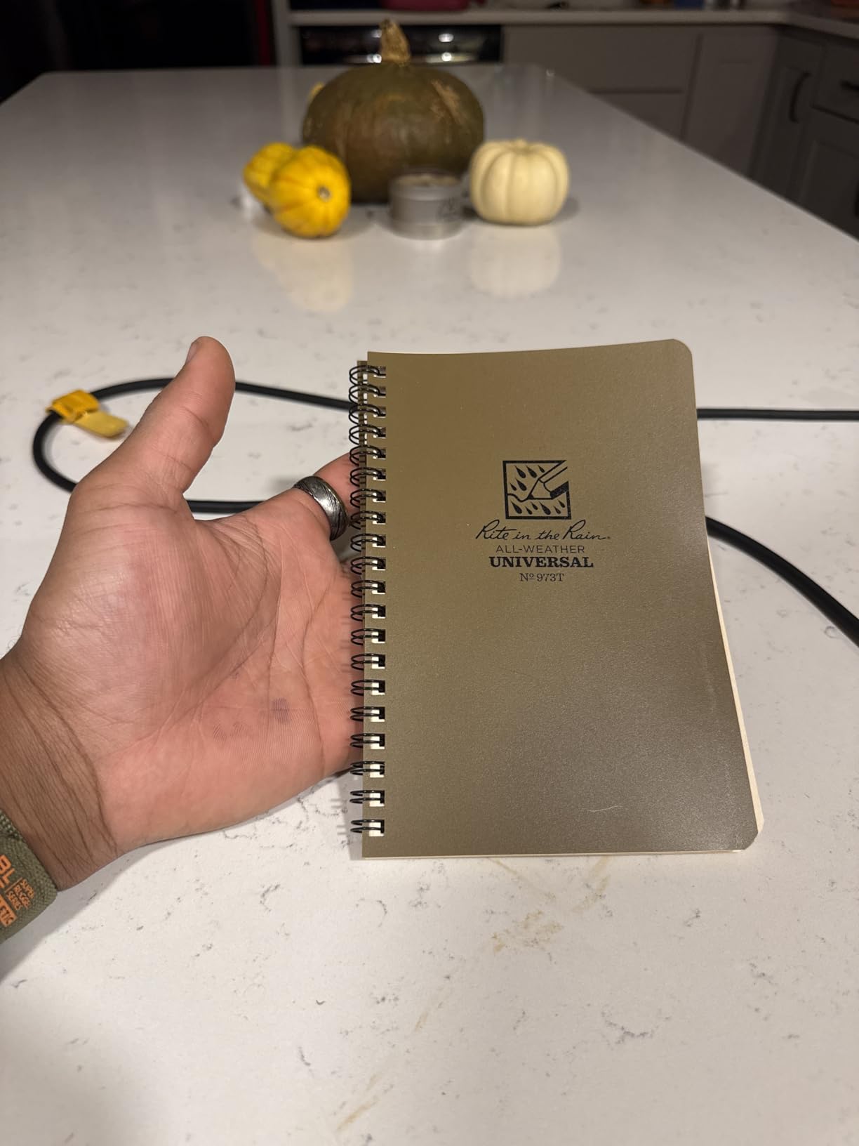 Rite in the Rain Weatherproof Side Spiral Notebook, 4.625