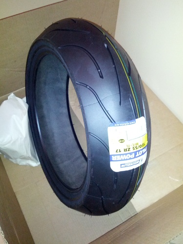 Michelin Pilot Power 2CT Motorcycle Tire Hp/Track Rear 180/55-17 73W customer photo 1