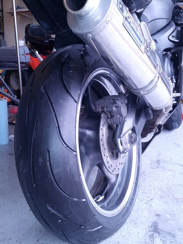Michelin Pilot Power 2CT Motorcycle Tire Hp/Track Rear 180/55-17 73W customer photo 2