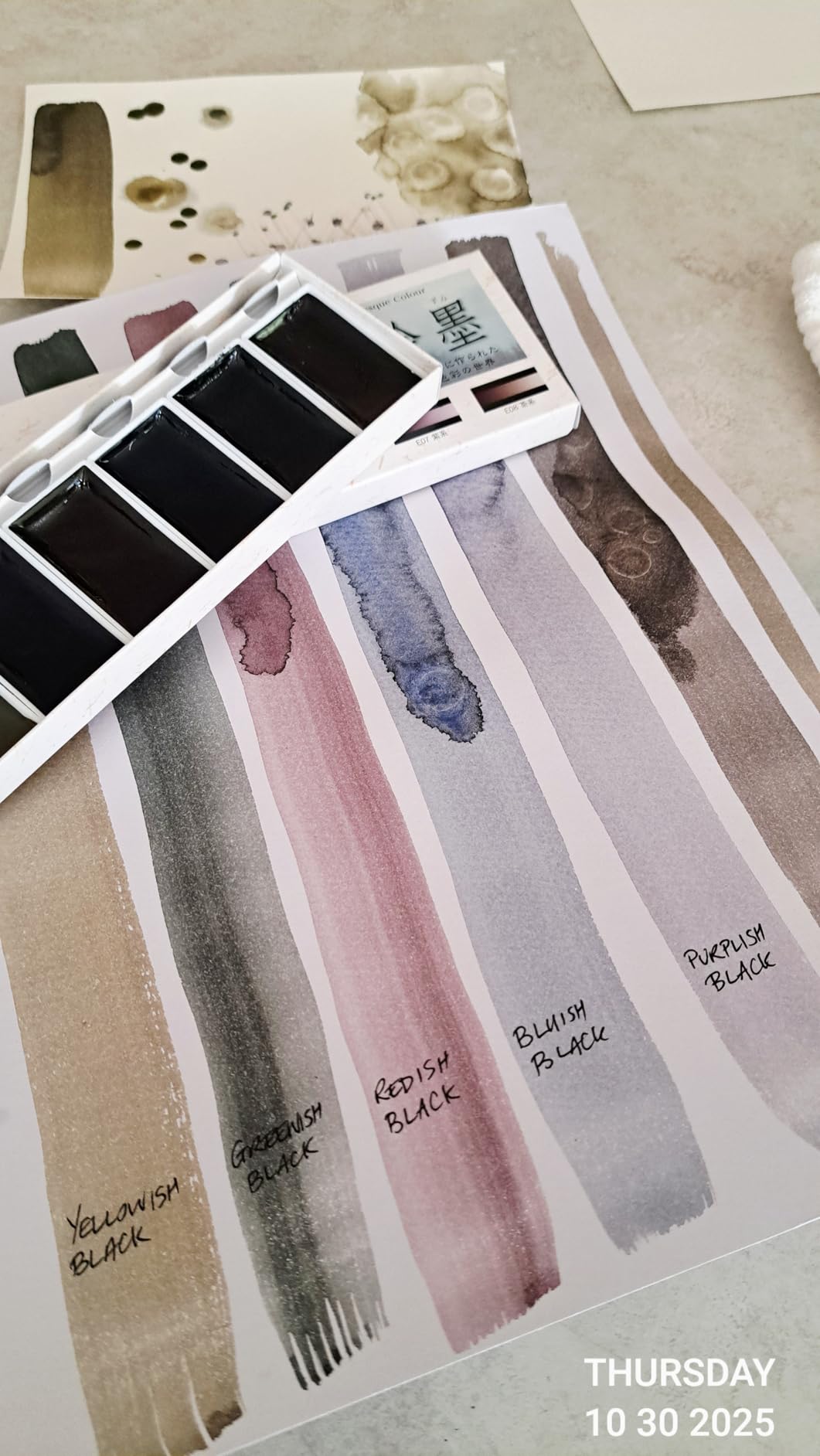 Sumikundo 15452 Watercolor Solid Ink 6 Color Set customer photo 2