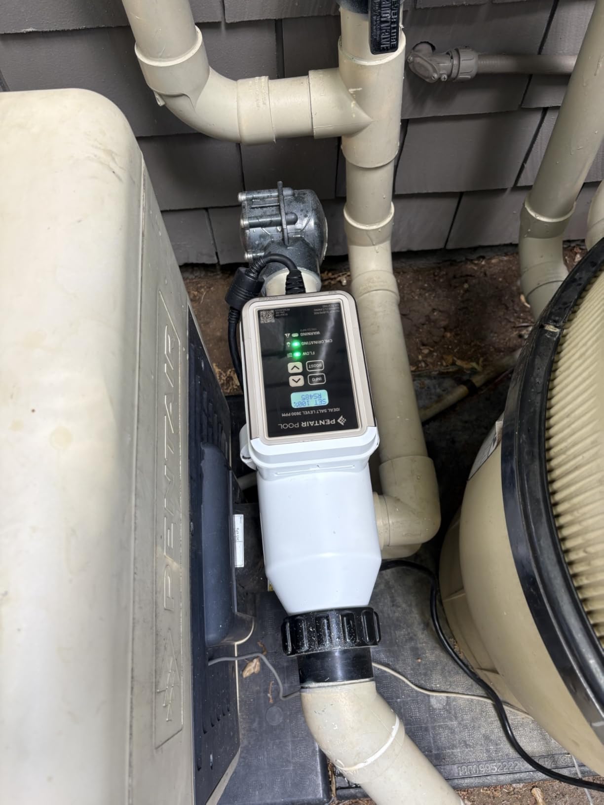 Pentair IC40 EC-520555 IntelliChlor Replacement Salt Cell Chlorine Generator customer photo 2