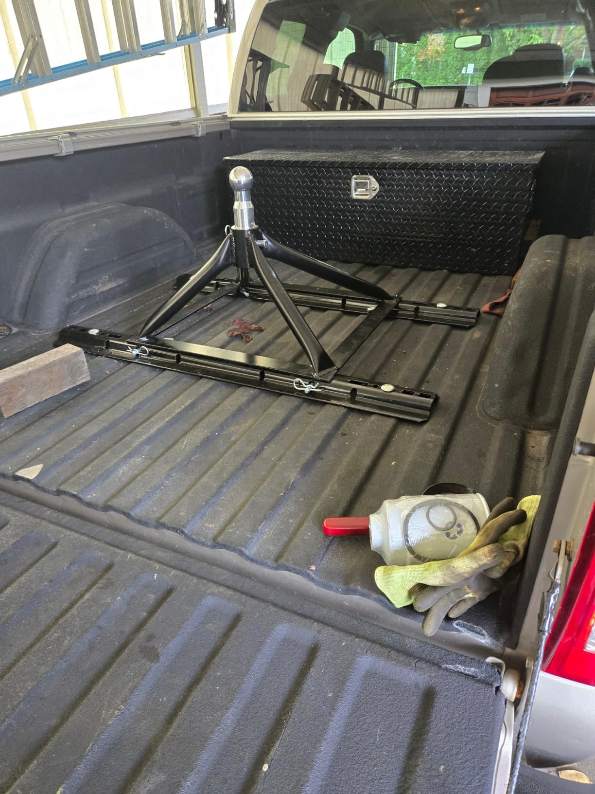 Andersen Hitches Rail Mount Hitch Kit | Fifth Wheel Black Rail Mounting | 20,000 lbs GTWR, 4,500 lbs Tongue Weight | 3200 customer photo 1