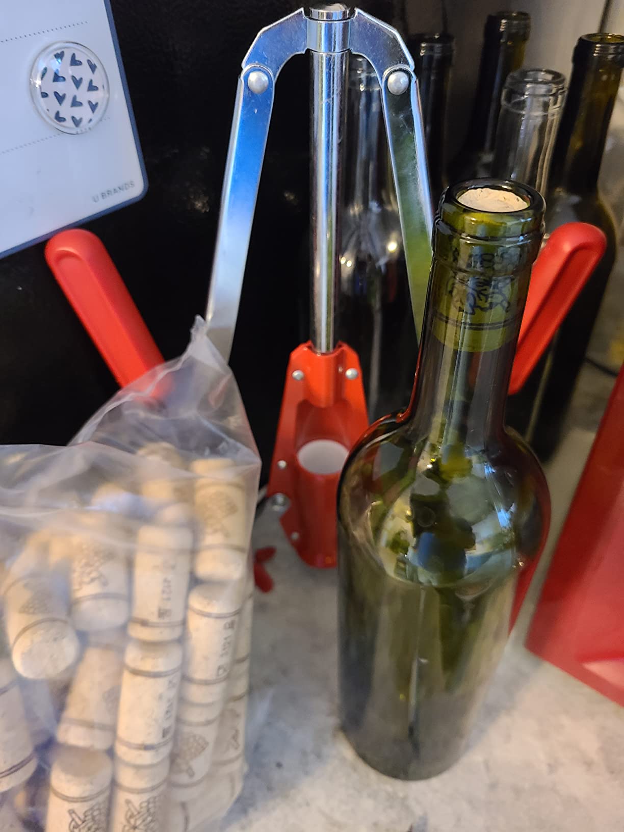 Young's Double Handled Corker for Home Brew Wine Bottling by Hambleton Bard customer photo 1