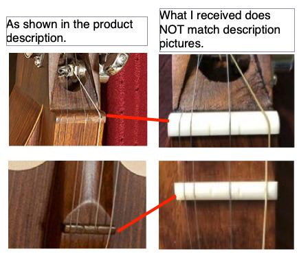 Roosebeck Grace Mountain Dulcimer 4-String Vaulted Fretboard Spruce Knotwork customer photo 1
