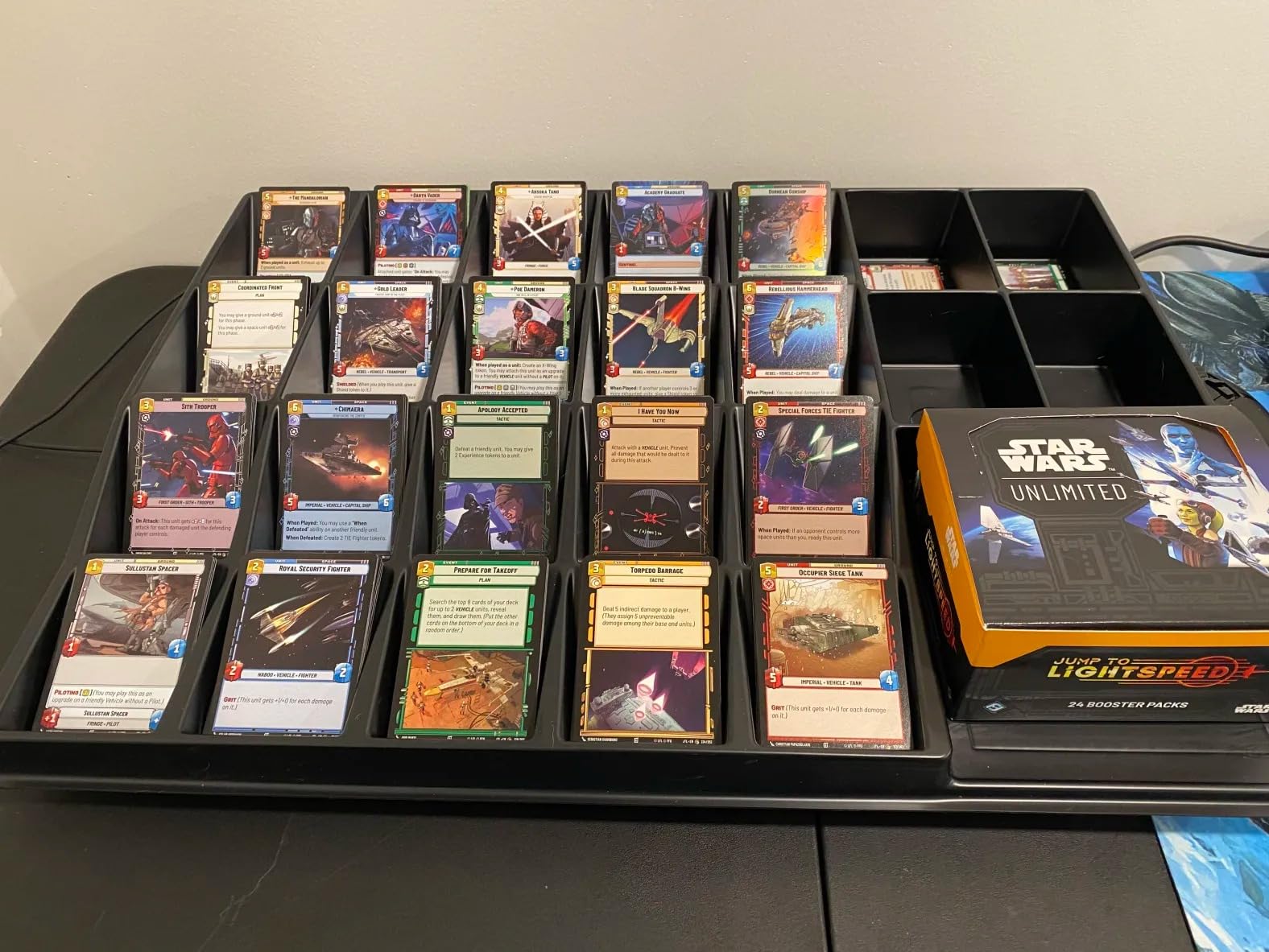 BCW Card Sorting Tray - 1 ct | 24-Cell Trading Card Organizer for TCG & Sports Cards | Ideal for Pokemon, Baseball, and Magic | Lightweight Card Sorter Tray customer photo 1