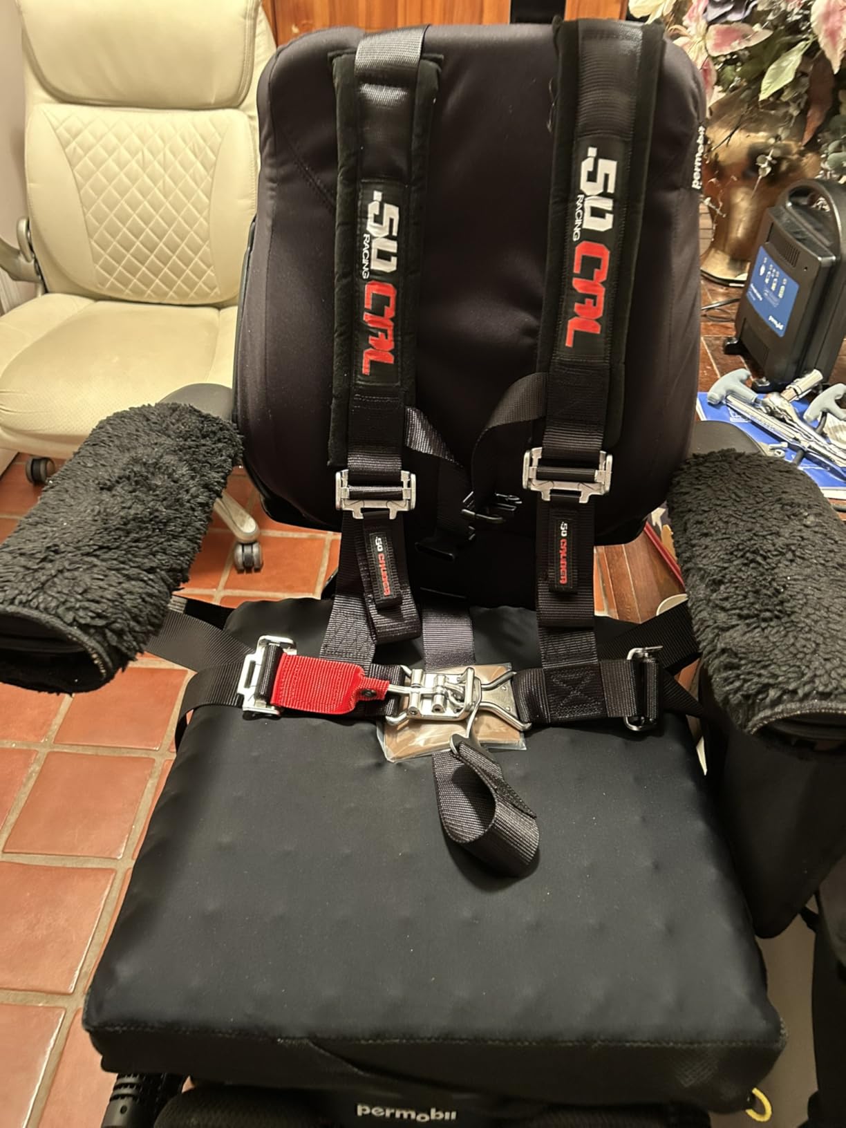 50 Caliber Racing 4-Point Harness for Bucket Seat | Quick-Release Safety Belt | 10 Colors | UTV, RZR, Racing Car Upgrade | Secure Comfort for Off-Road Adventures [6000] customer photo 1
