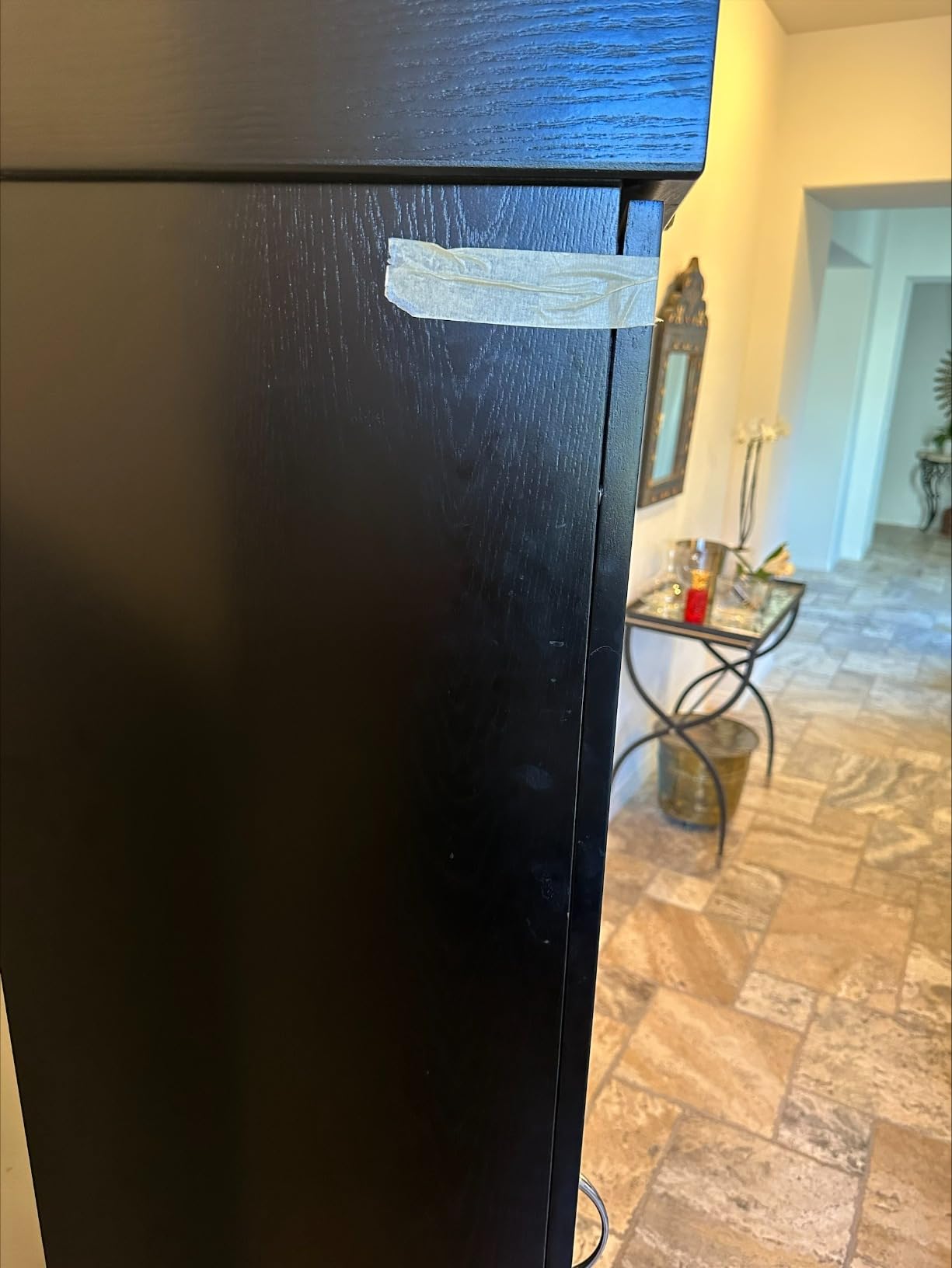 Black Tower Humidor with Adjustable Shelves and Drawers | Large Capacity Cigar Cabinet with Tempered Beveled Glass Door, Hygrometer, and Dried Spanish Cedar Lining - Holds 3000 Cigars customer photo 2