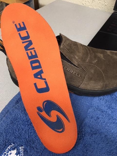 Cadence Insoles Orthotic Shoe Insoles, Orange, Men's 9.5-10.5, Women's 10.5-11.5 customer photo 1