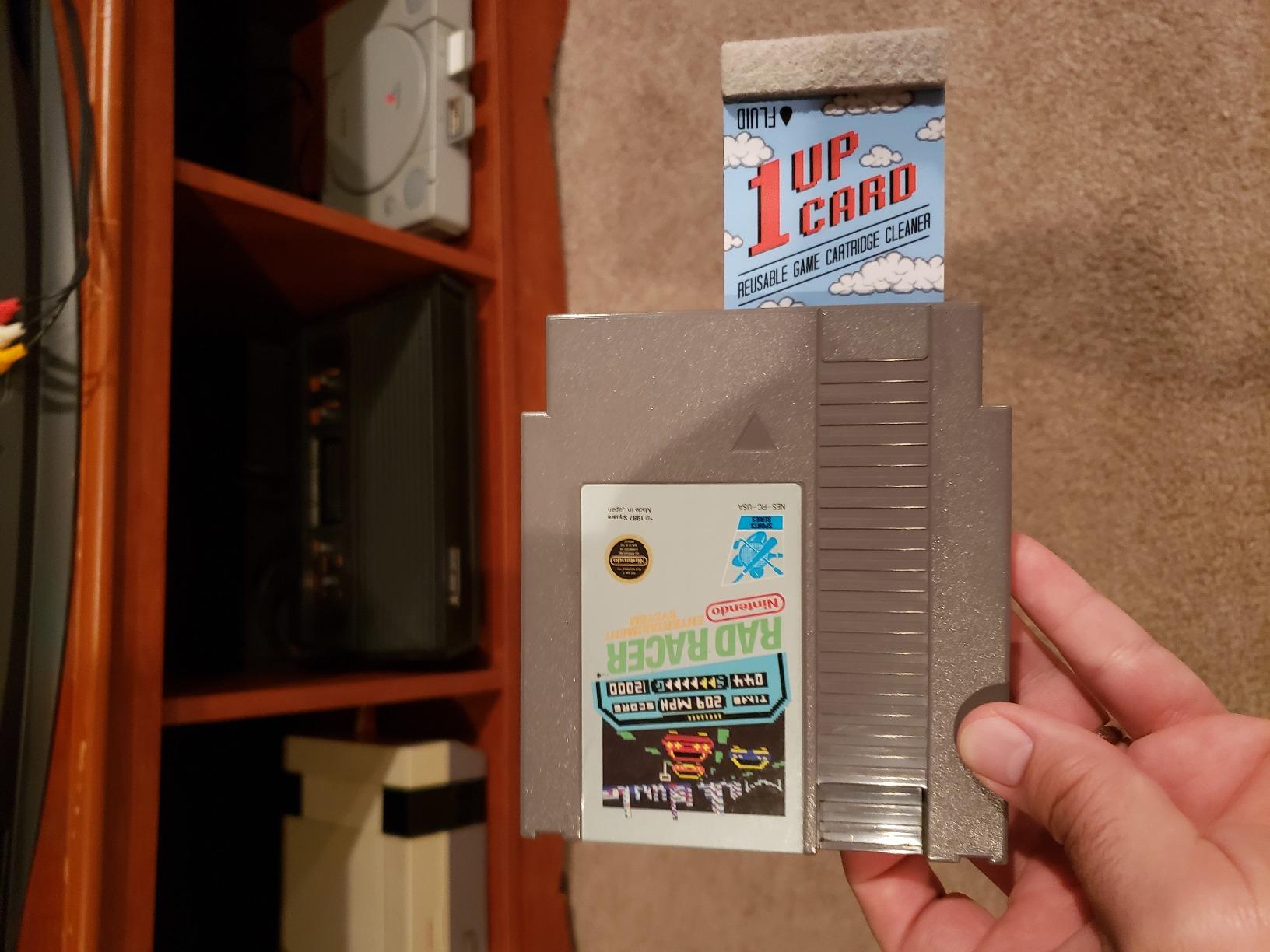 1UPcard Universal Game Cartridge Cleaner 3 Card Pack customer photo 2