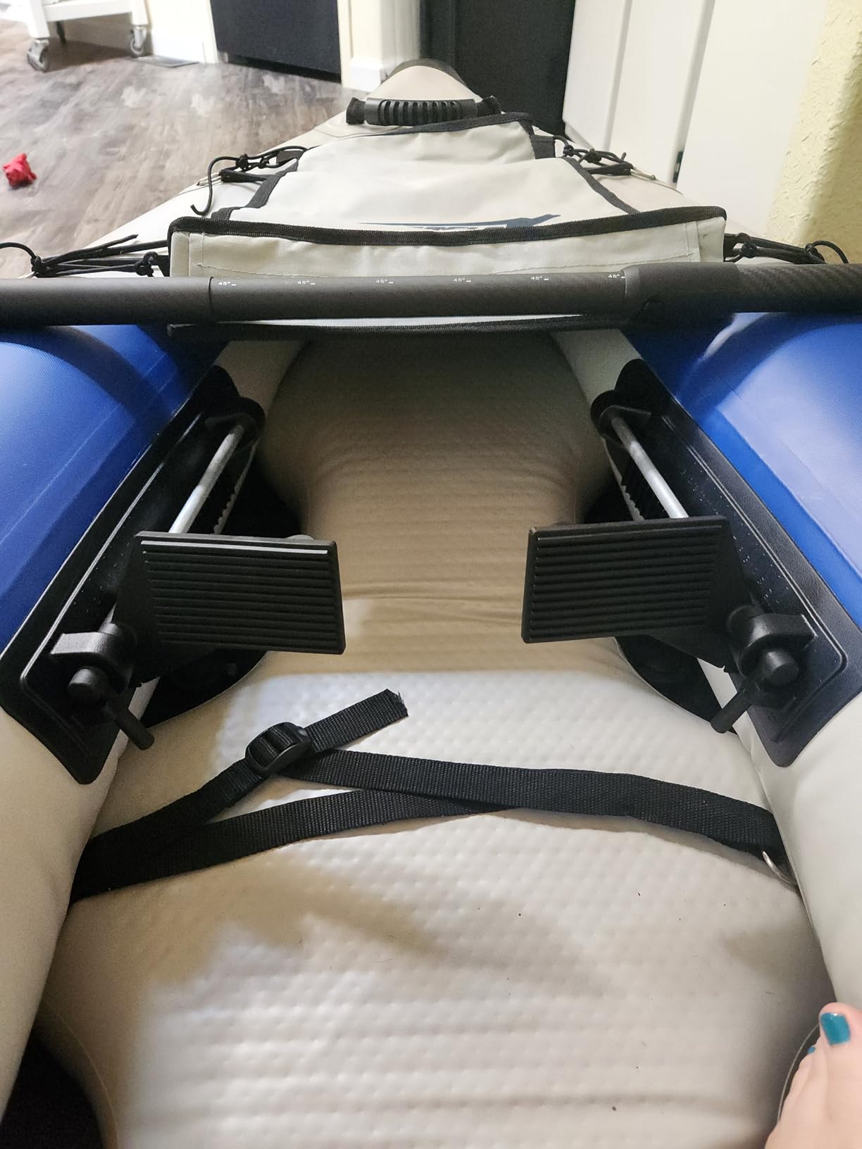 Sea Eagle 300X Explorer Touring, Camping, Fishing Whitewater Inflatable Kayak - Solo, Self-Bailing, Drop Stitch Floor customer photo 1
