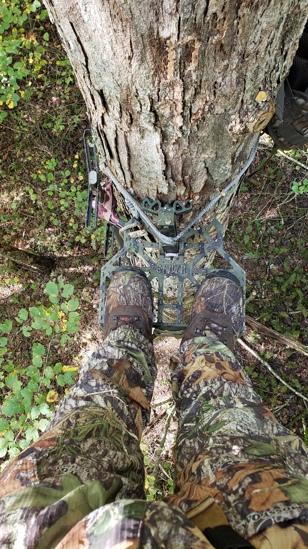Hawk Traction Climbing Stick, 20 Foot Tree Climbing Hunting Gear with Double Traction Grip, Hunting Accessories for Tree Stands, Deer Stands, & Blinds customer photo 2