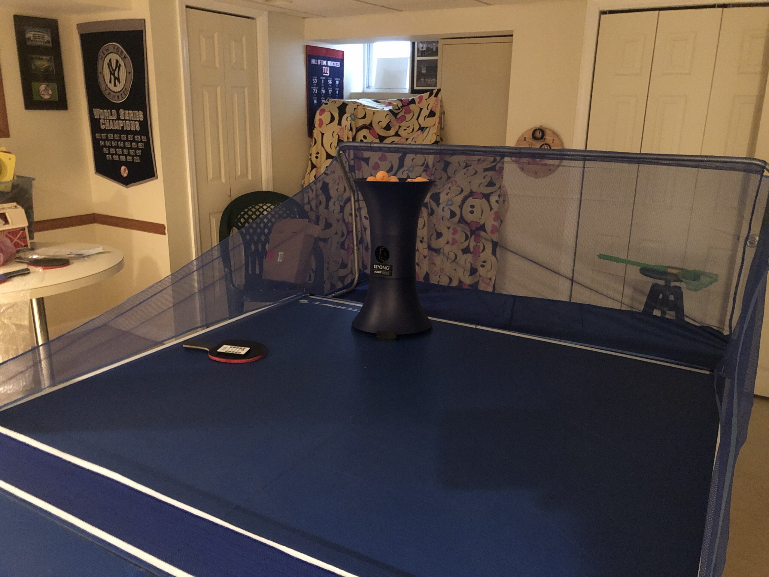iPong V300 Table Tennis Training Robot - Serves 40mm Regulation Ping Pong Balls Automatically customer photo 1