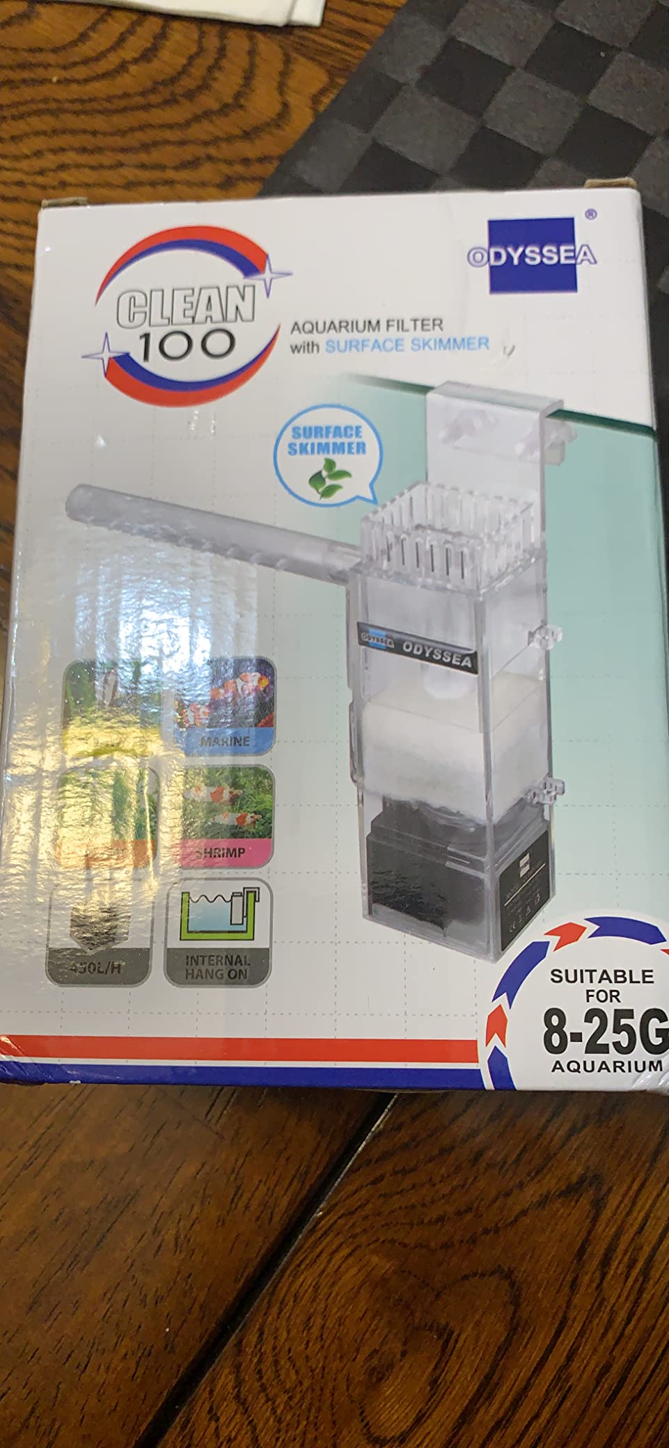 Marine Color Clean 100 Surface Skimmer Aquarium Filter 450L customer photo 2