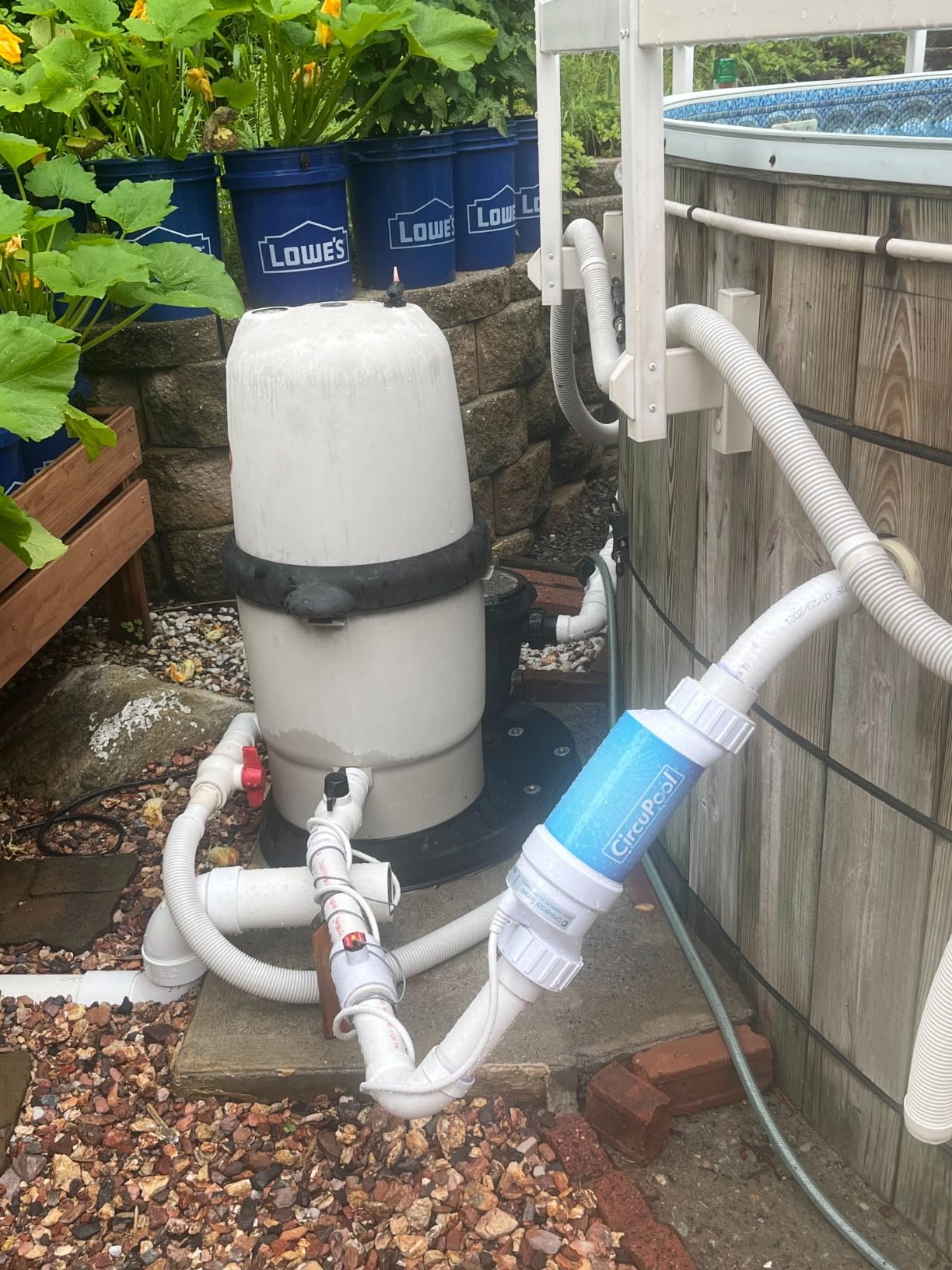CircuPool Universal40 Saltwater Chlorinator - Complete System with 40k-Gallon Max Cell - Compatible with existing Systems, Titanium Cell & 4 Year Warranty customer photo 2