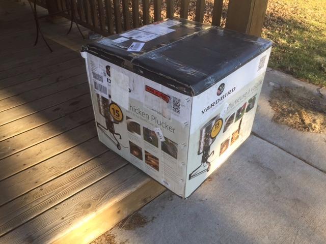 Yardbird 21833 Chicken Plucker, Stainless Steel, 1.5 HP Motor, 20-inch Drum, 110 Natural Soft Fingers, Integrated Irrigation Ring, Transport Wheels, Simple Debris Collection customer photo 2