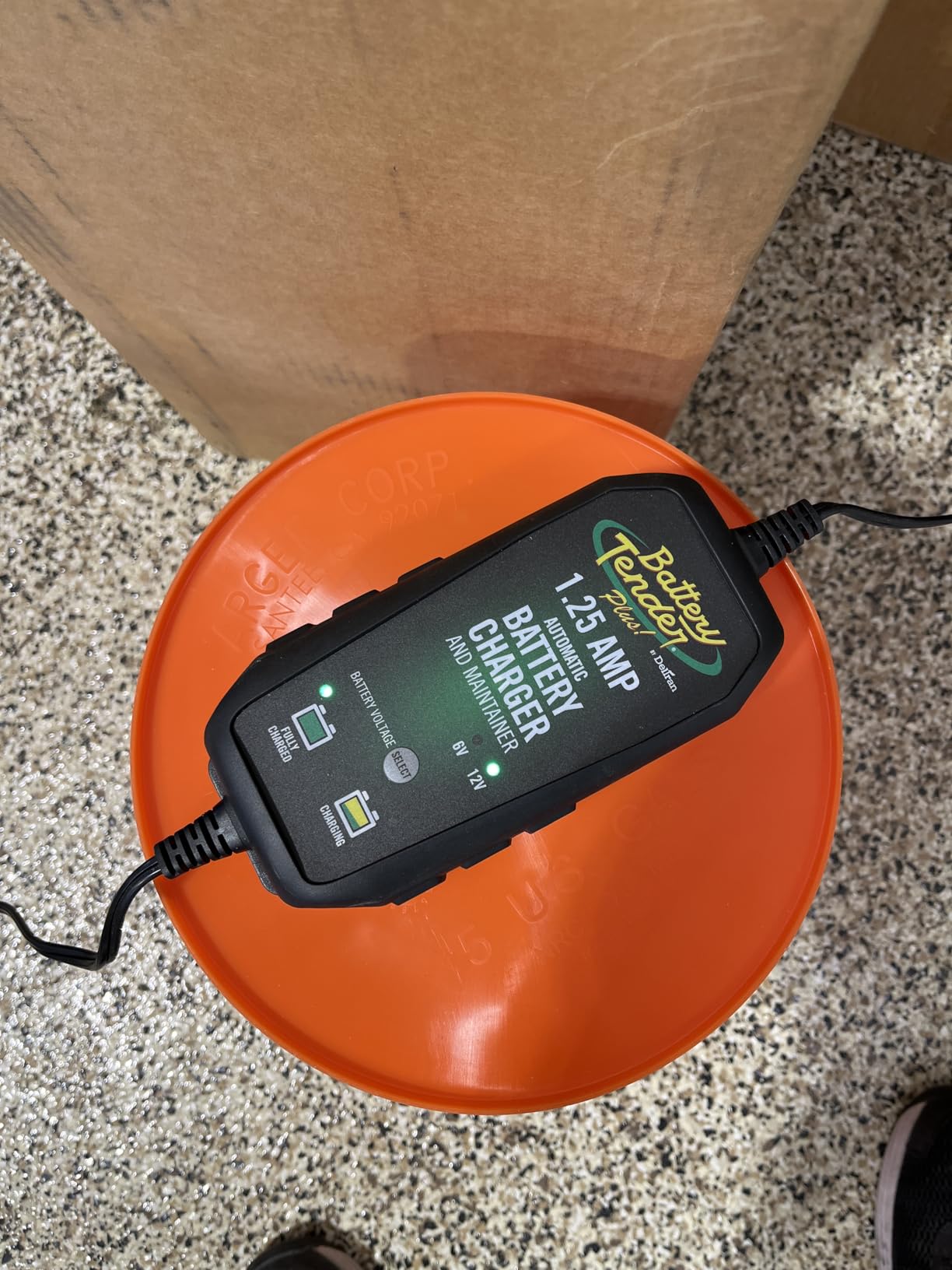 Battery Tender Plus 12V 1.25 AMP Battery Charger and Maintainer: Fully Selectable 6V or 12V Battery Charger and Maintainer for Powersports ATVs, Motorcycles, Snowmobiles, and More - 022-0211-DL-WH customer photo 1