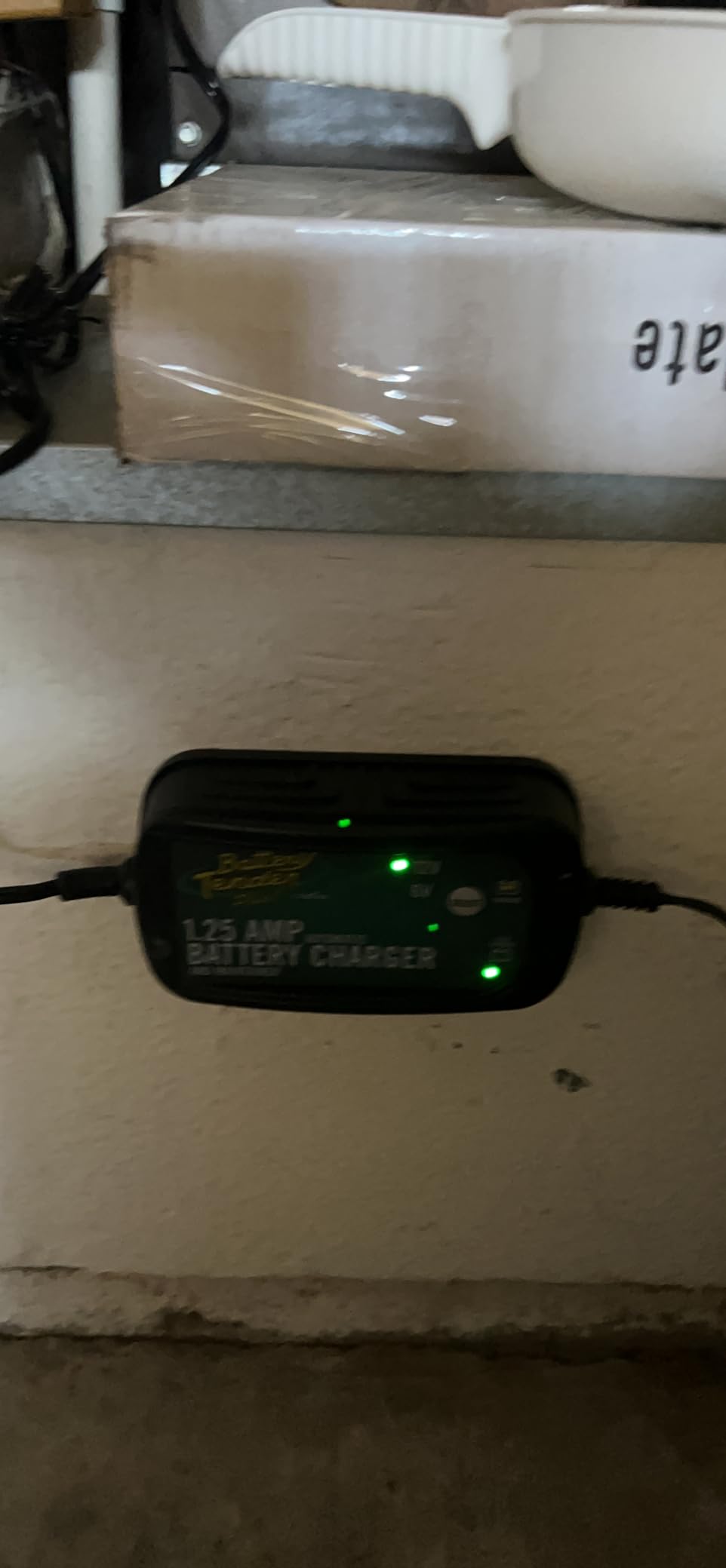Battery Tender Plus 12V 1.25 AMP Battery Charger and Maintainer: Fully Selectable 6V or 12V Battery Charger and Maintainer for Powersports ATVs, Motorcycles, Snowmobiles, and More - 022-0211-DL-WH customer photo 2