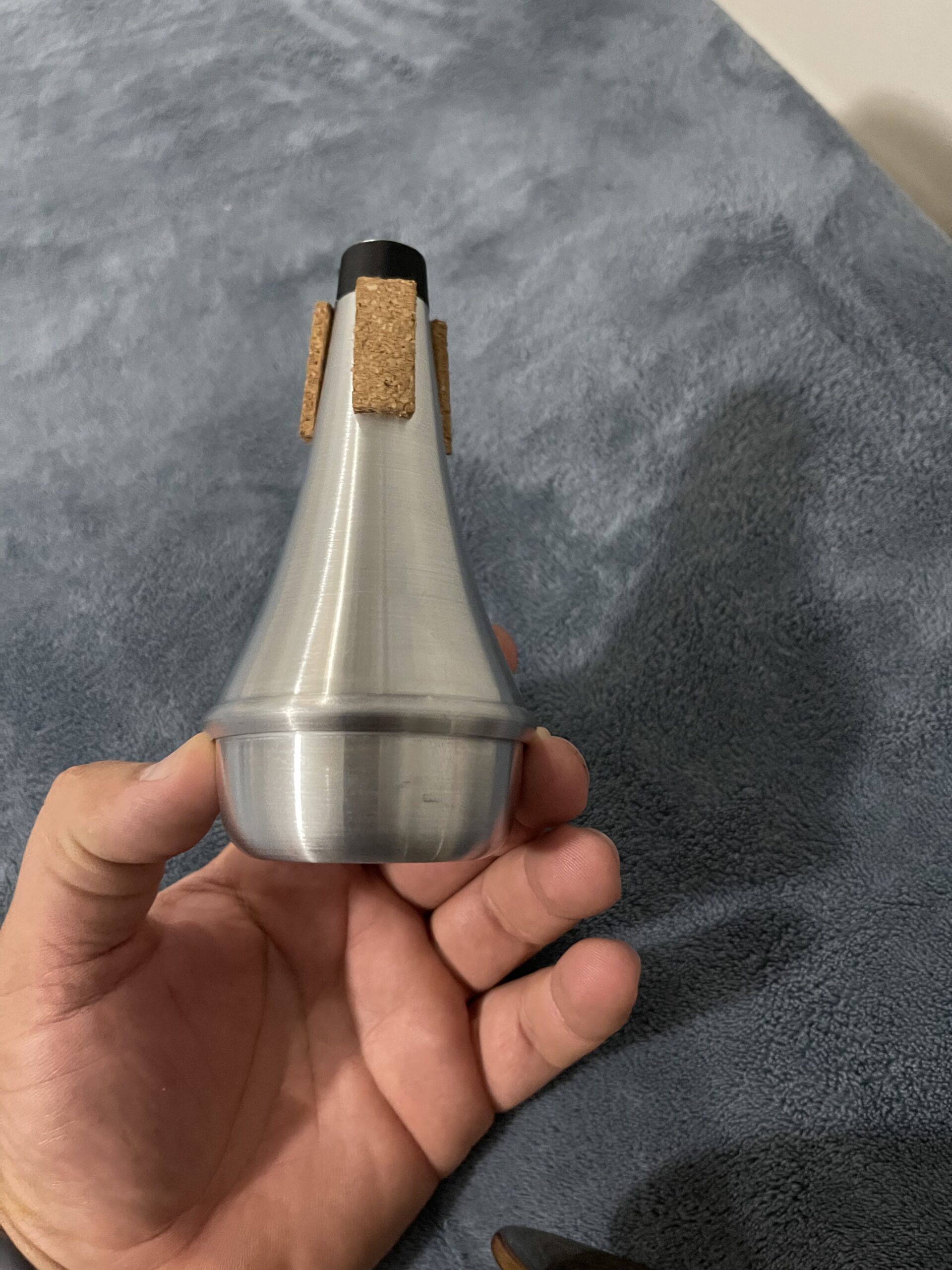 Honbay Lightweight Aluminum Practice Trumpet Mute Silencer for Jazz customer photo 1