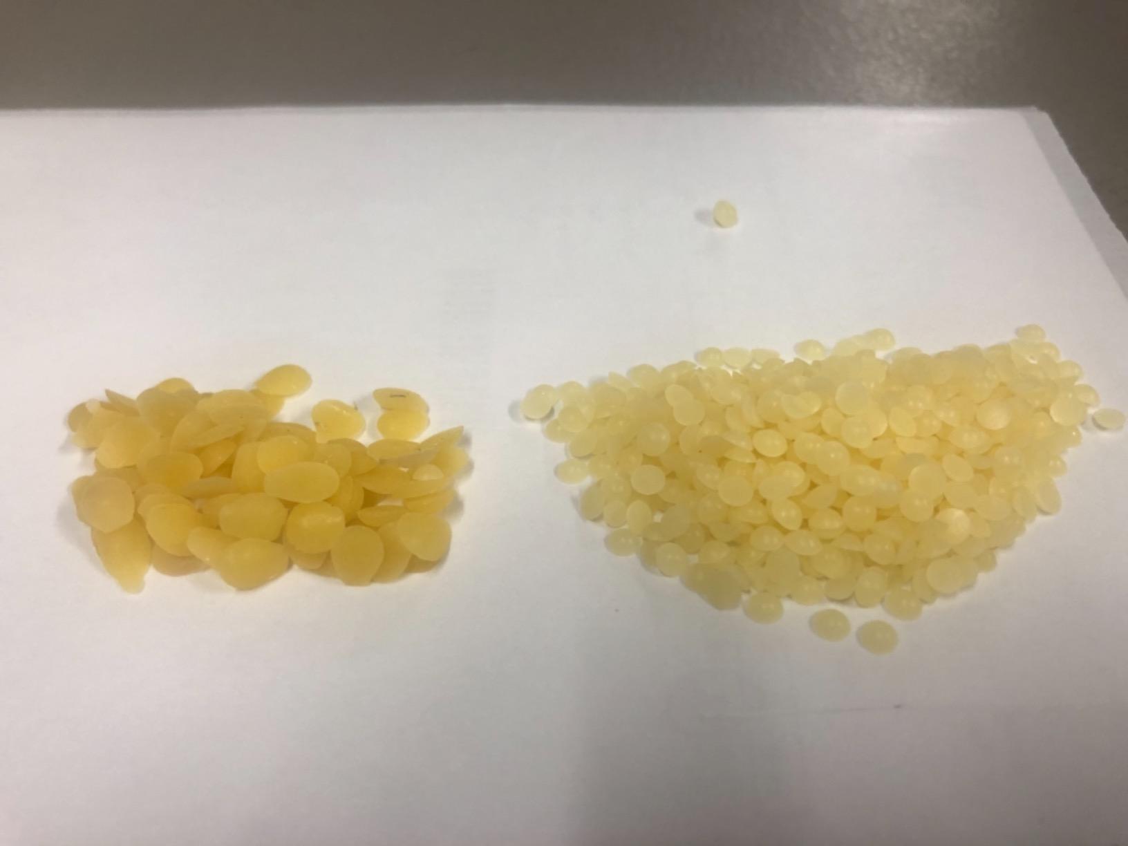 Yellow Beeswax Pellets sourced from a USDA and ISO 9001 Certified Organic Supplier customer photo 1