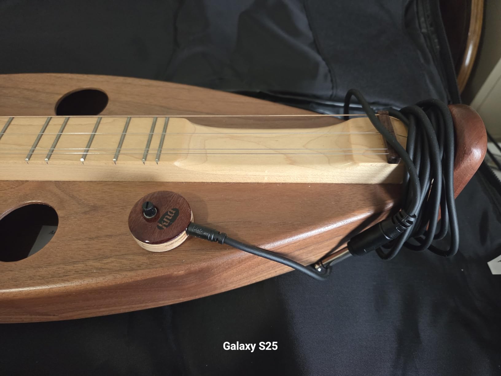 KNA UP-2 Universal Stick-On Piezo Pickup - Natural Acoustic Tone for Guitar, Uke, Drums, Percussion, Volume Control, No-Battery, No-Mod Installation customer photo 1