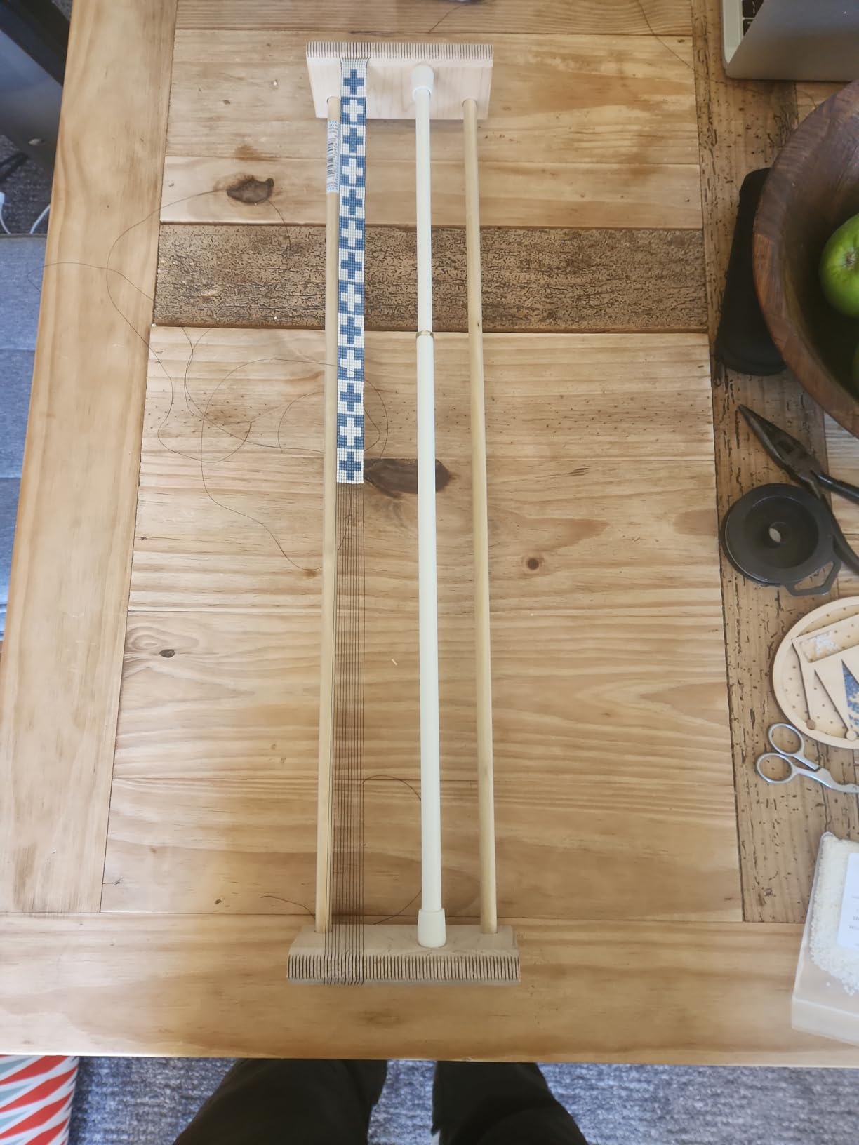 The Beadsmith Ojibwa Bead Loom Extra Large Wood Bead Loom for Bead Weaving customer photo 1