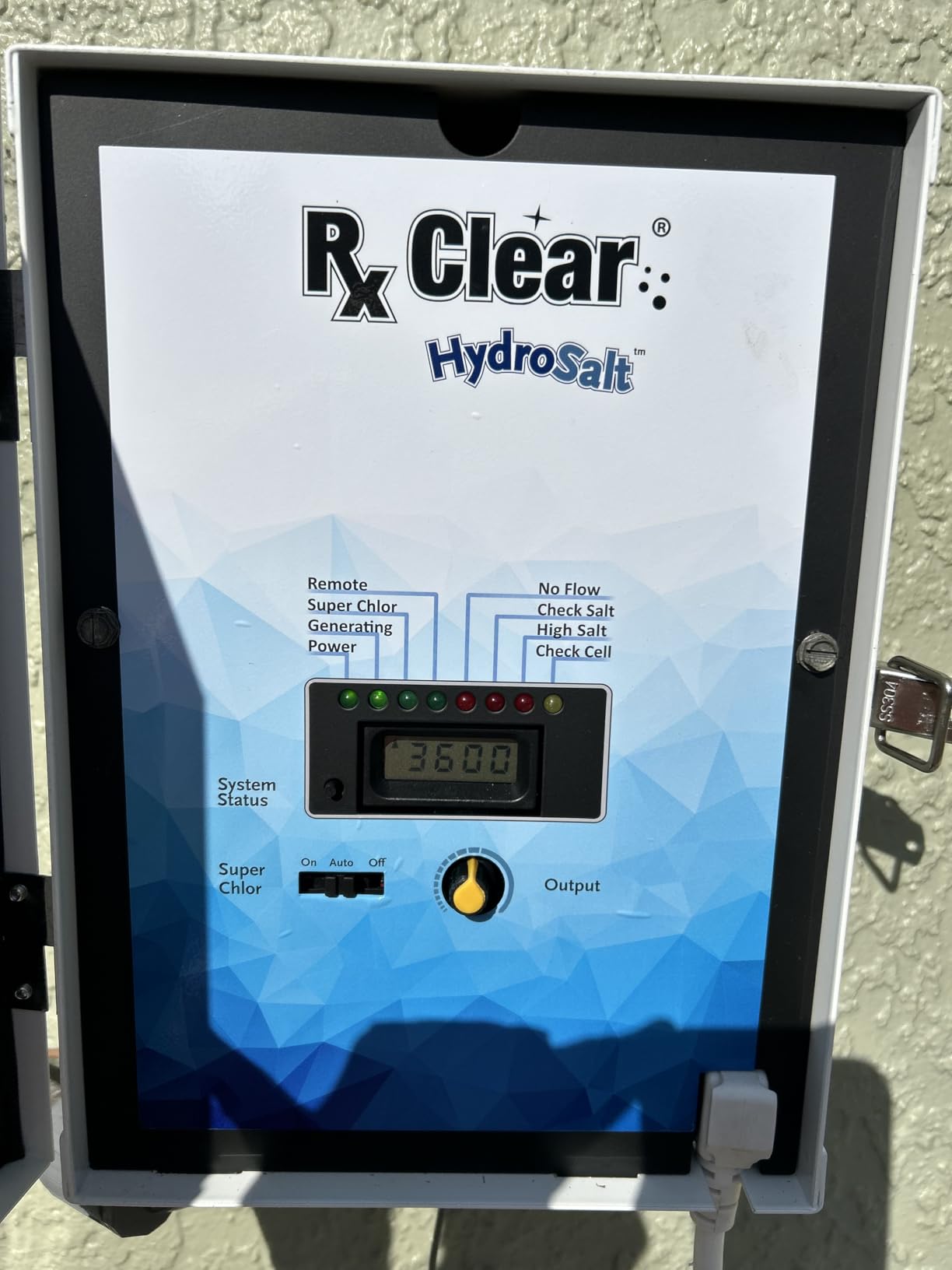 Rx Clear Hydrosalt Cell Electronic Salt Generator Chlorinator for Inground Swimming Pool | 30,000 Gallons | Compatible with Hayward Aqua Rite | Enjoy Silky Smooth Skin Without The Smell of Chlorine customer photo 2