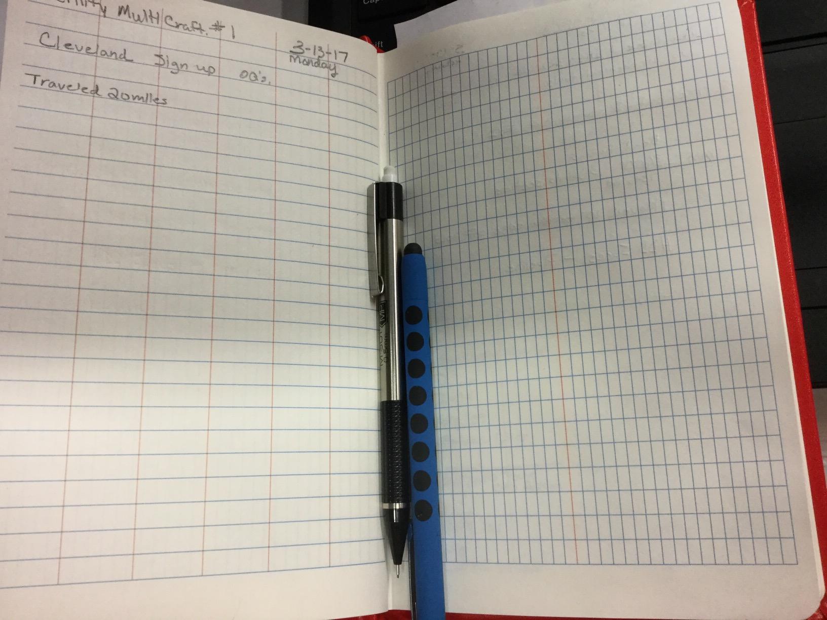 Elan Publishing Company E64-8x4 Field Surveying Book 4 5/8 x 7 1/4, Bright Orange Cover customer photo 1