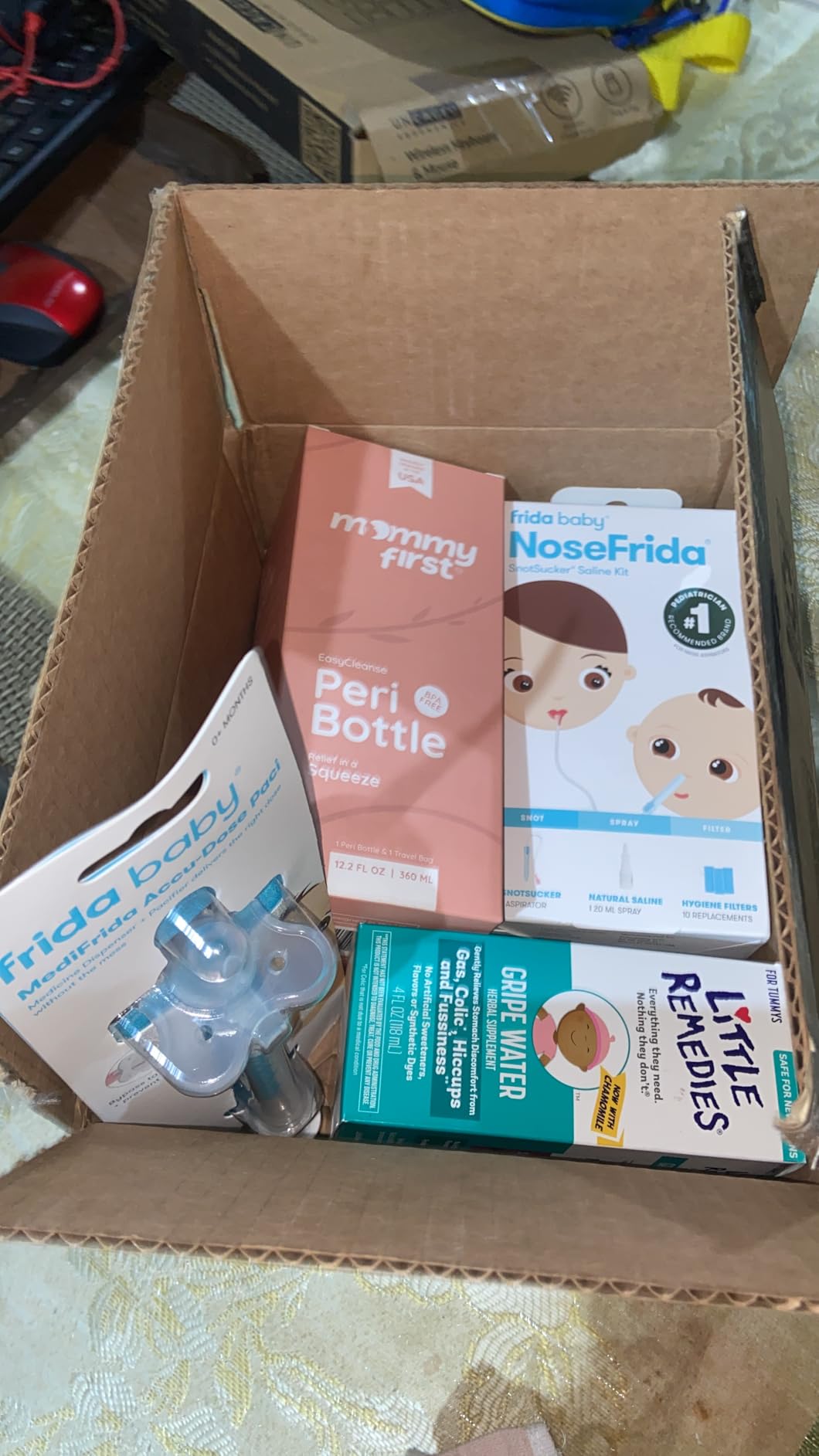 Frida Baby Medicine Pacifier Syringe, Accu-Dose Paci, Medi Frida Dispenser for Mess & Fuss Free Use, Made in USA customer photo 1