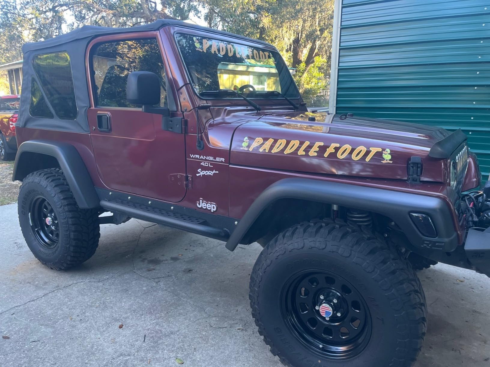 Hooke Road Wrangler TJ Rocker Panel Guards Running Board Side Armor Rock Sliders for 1997-2006 Jeep Wrangler TJ Side Step Nerf Bar customer photo 1